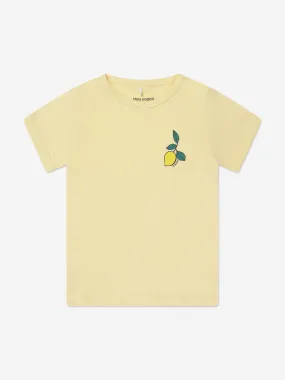 Mini Rodini Kids Lemons T-Shirt in Yellow