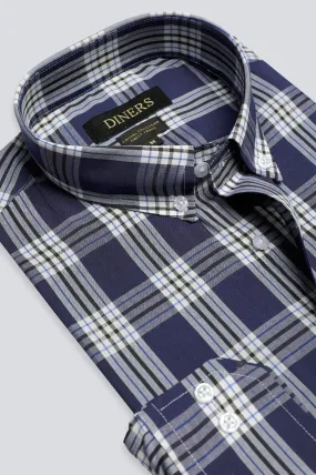 Mluticolor Check Casual Shirt