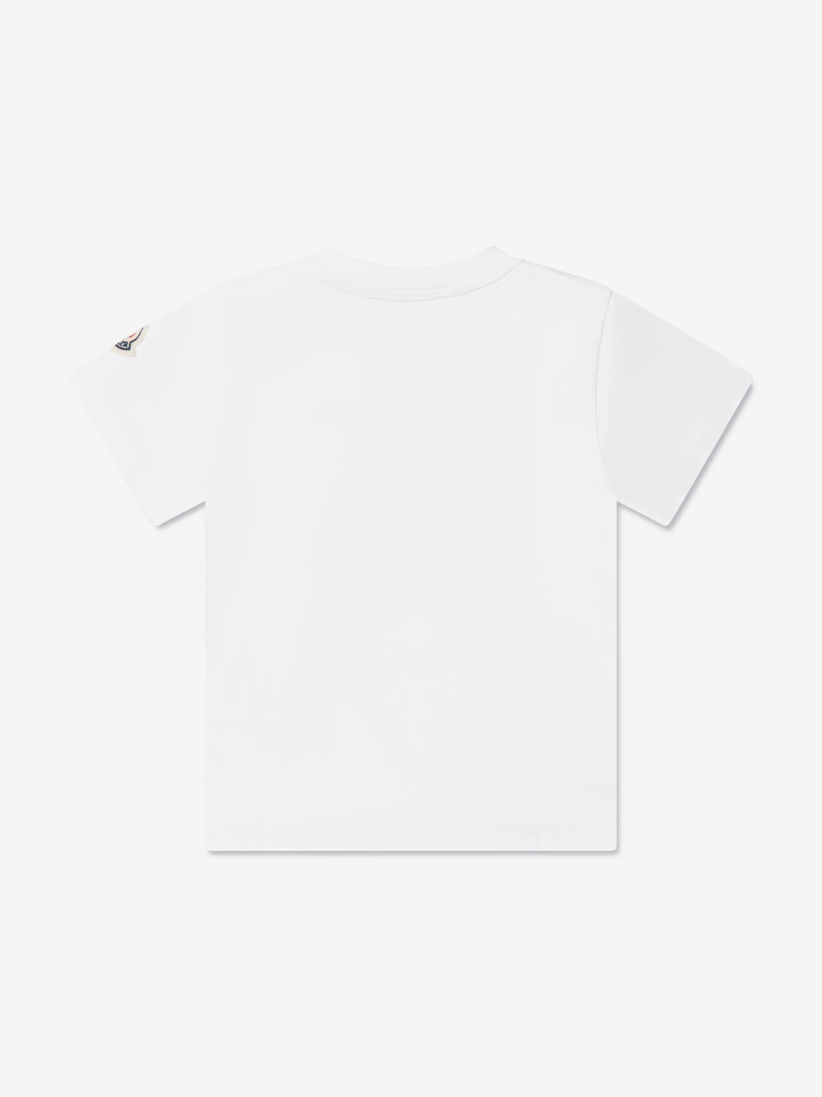 Moncler Enfant Baby Bear Print T-Shirt in White