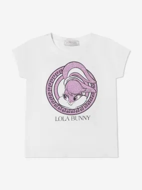 Monnalisa Girls Cotton Lola Bunny T-Shirt