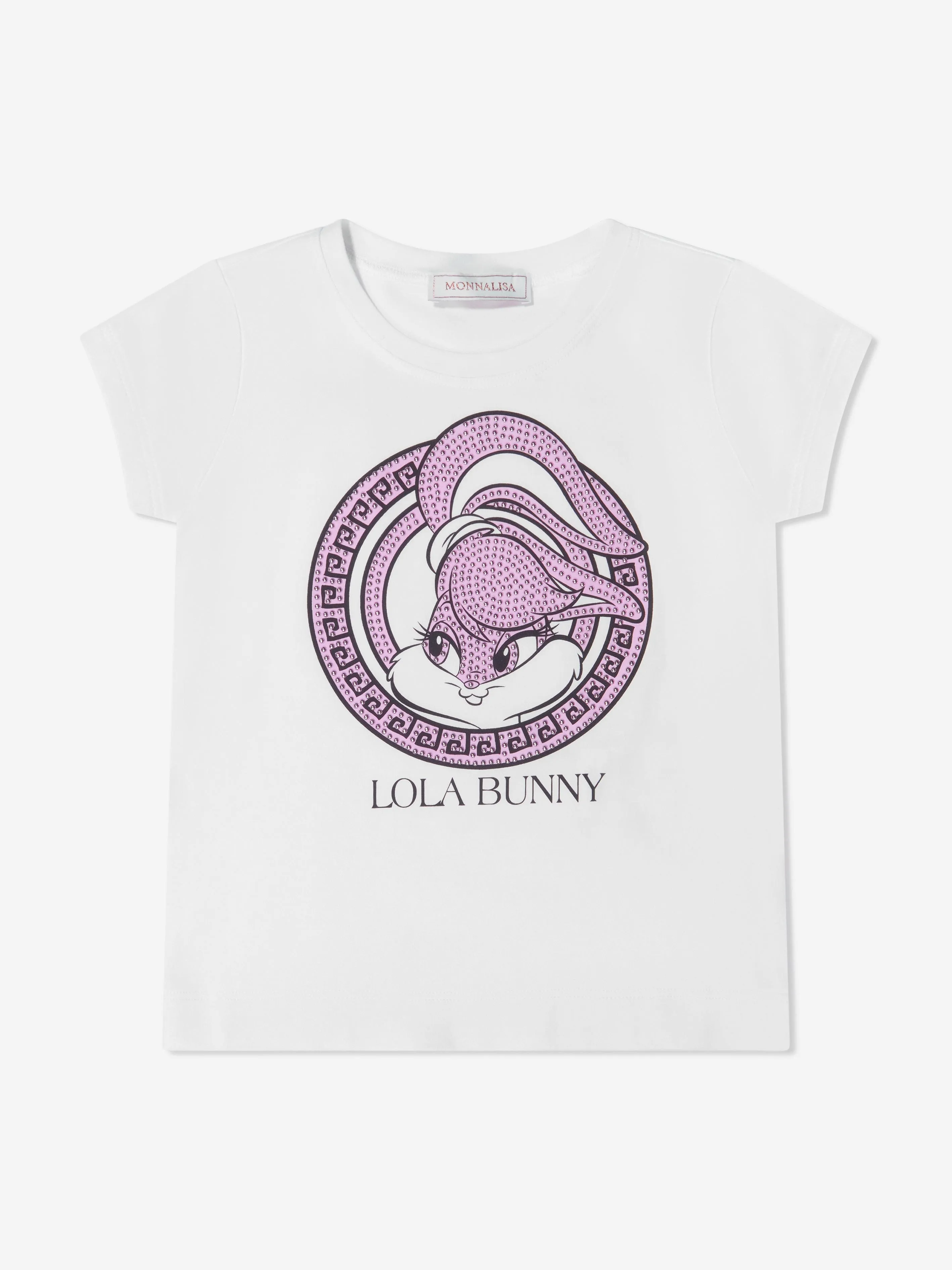 Monnalisa Girls Cotton Lola Bunny T-Shirt