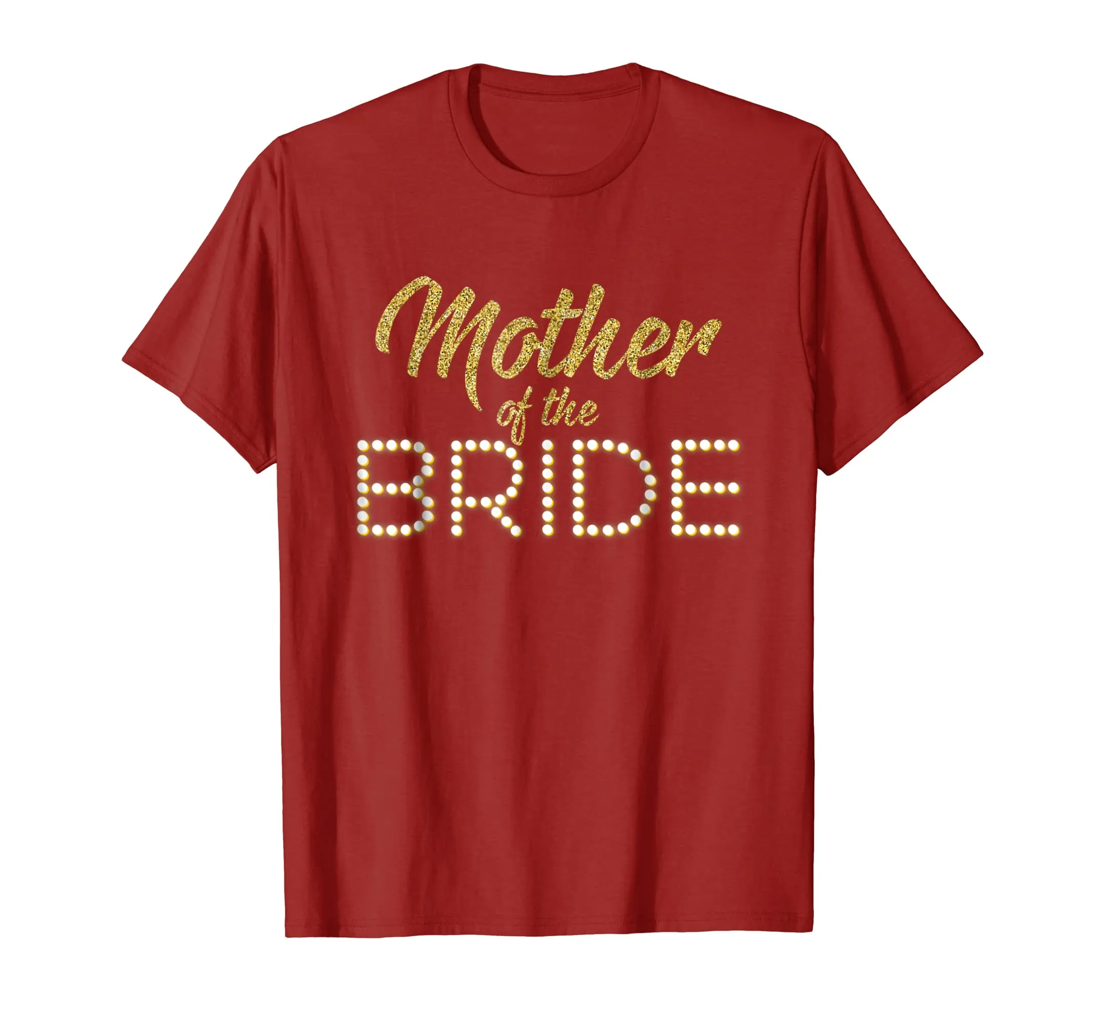 Mother Of The Bride T-shirt Bridal Party Honor Mom Women