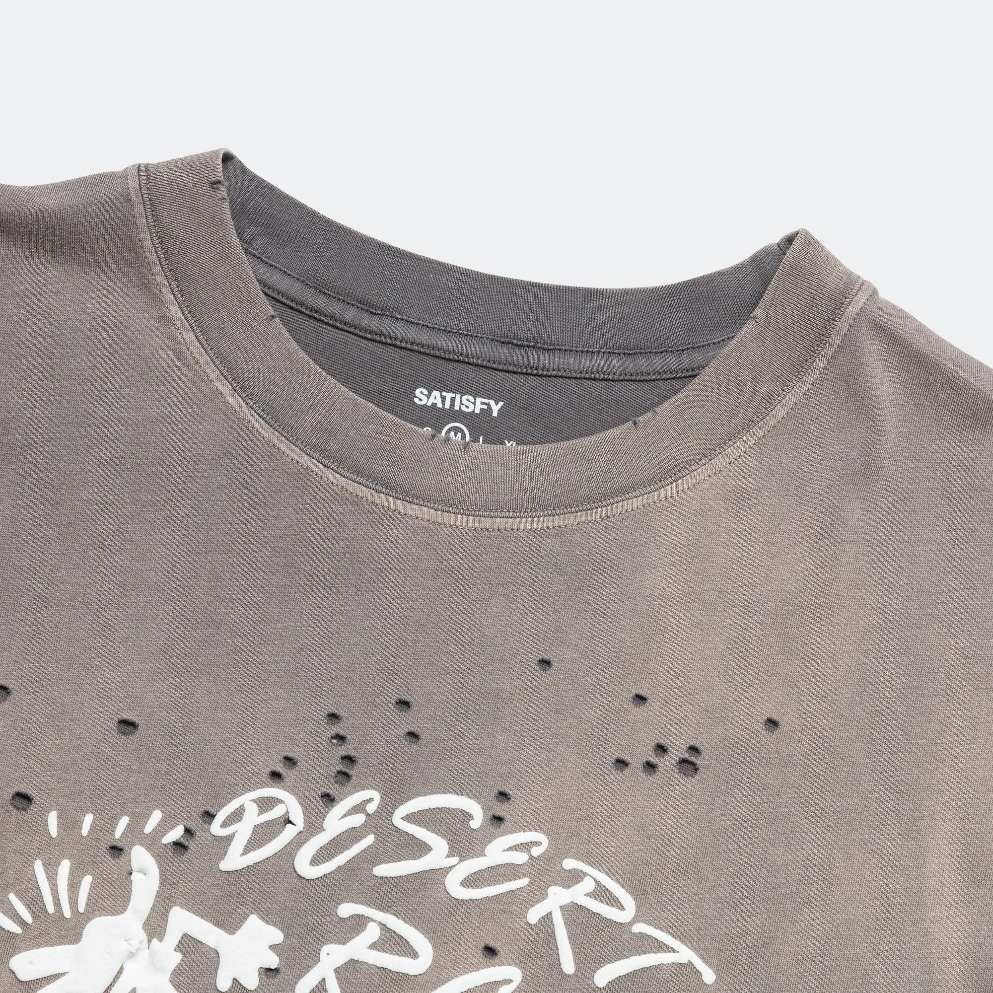 MothTech T-Shirt - Sun Bleached Charcoal