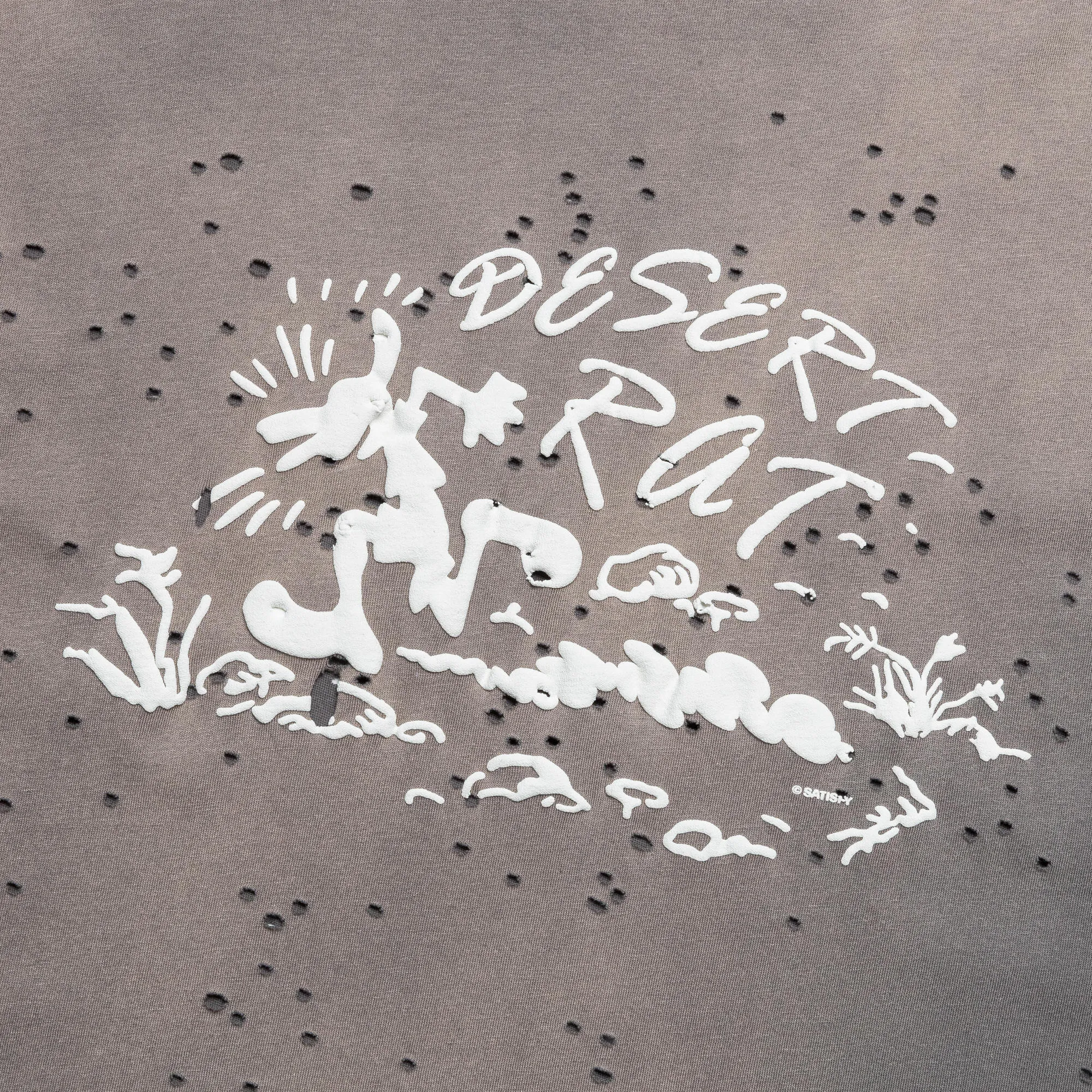 MothTech T-Shirt - Sun Bleached Charcoal