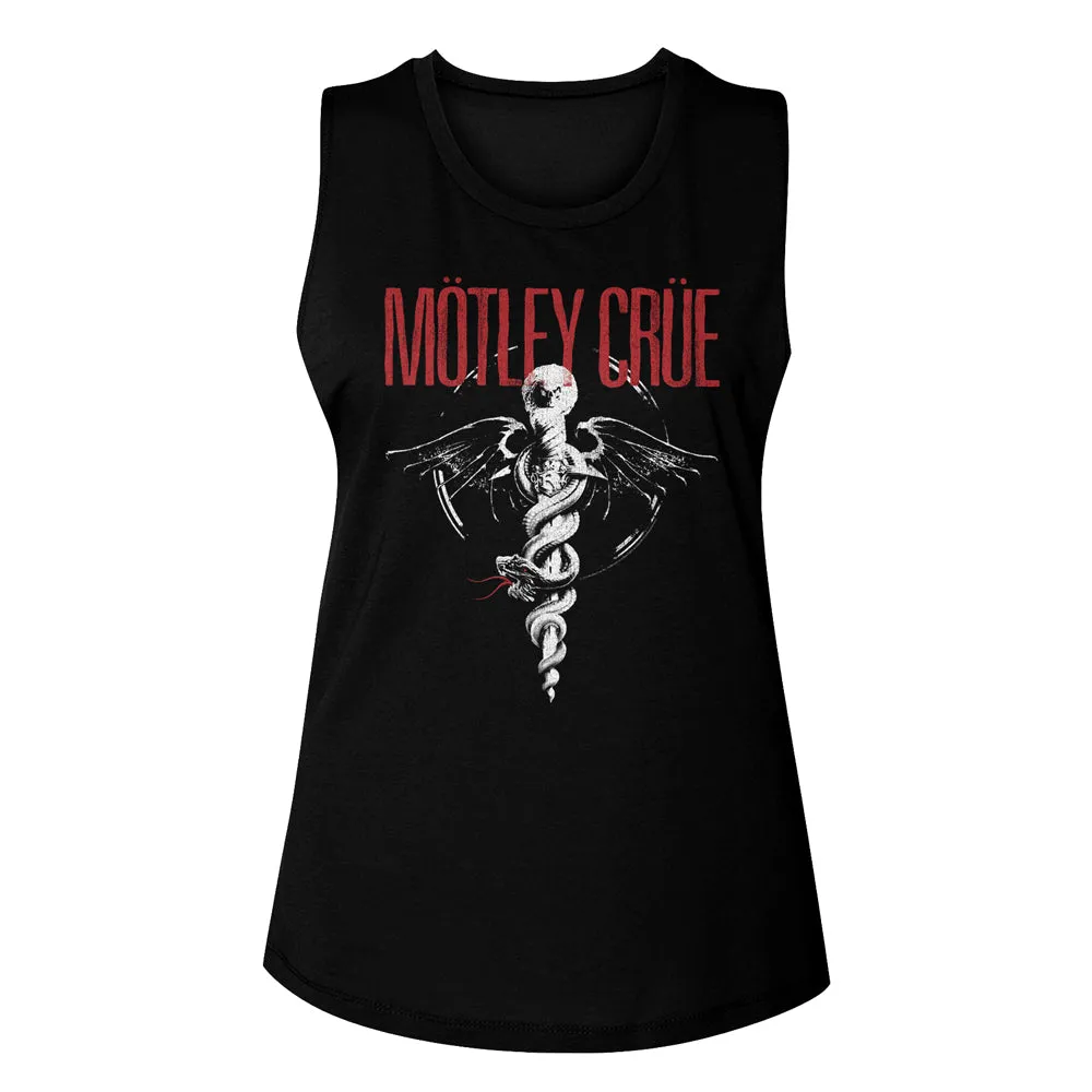 Motley Crue Dr Feel Good Women's Tank