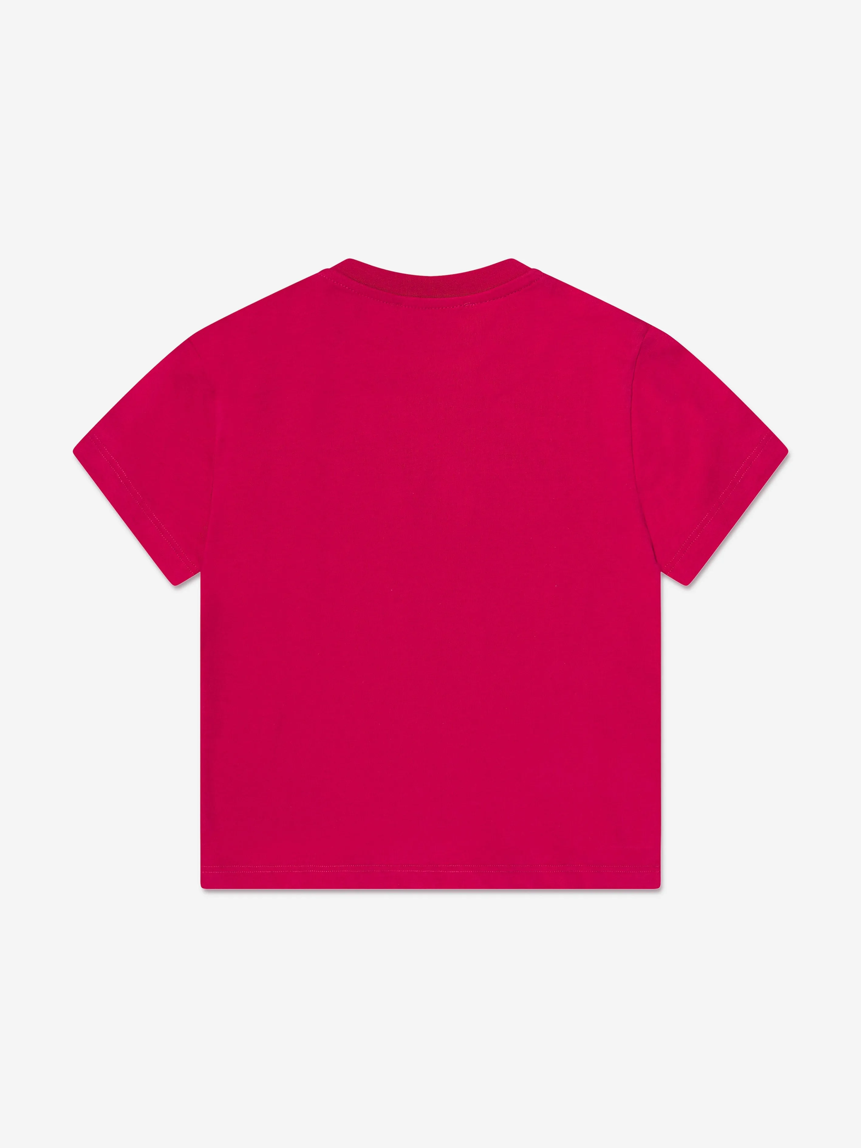 MSGM Girls Logo T-Shirt in Pink