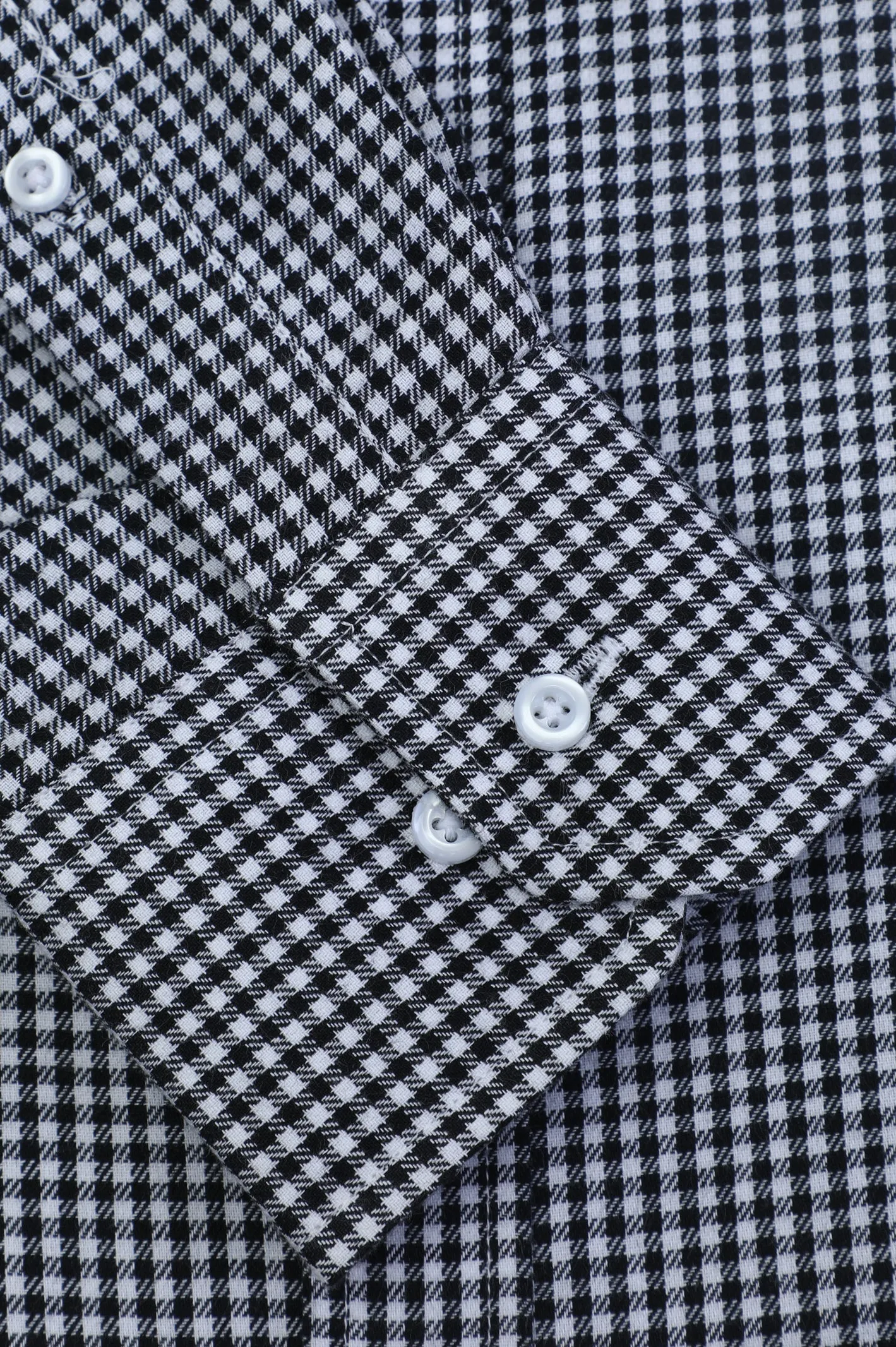 Multicolor Mini-Check Casual Shirt