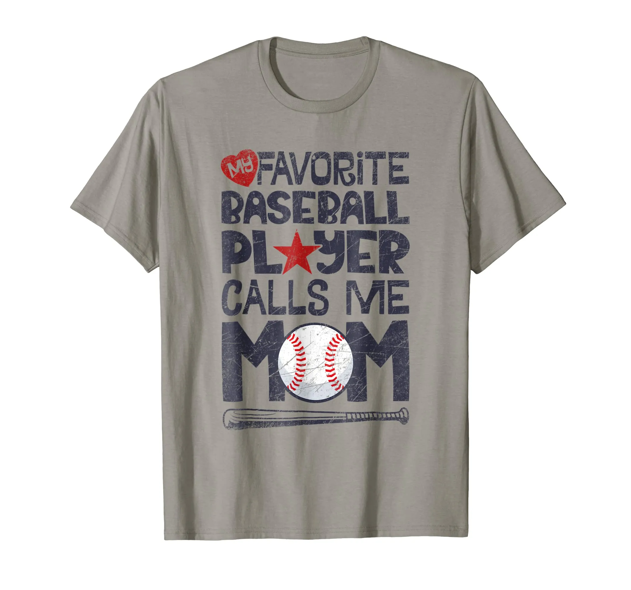 My Favorite Baseball Player Calls Me Mom T shirt Moms Mother