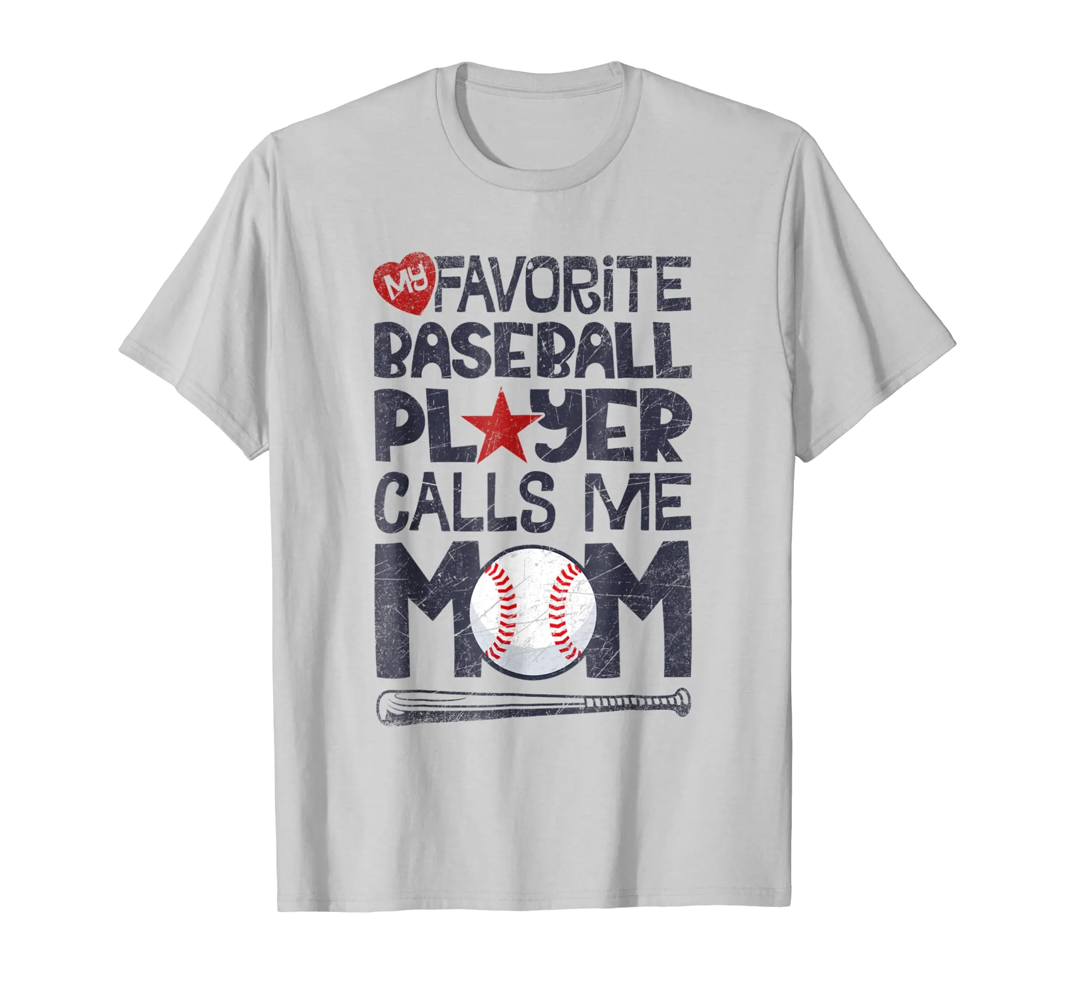 My Favorite Baseball Player Calls Me Mom T shirt Moms Mother