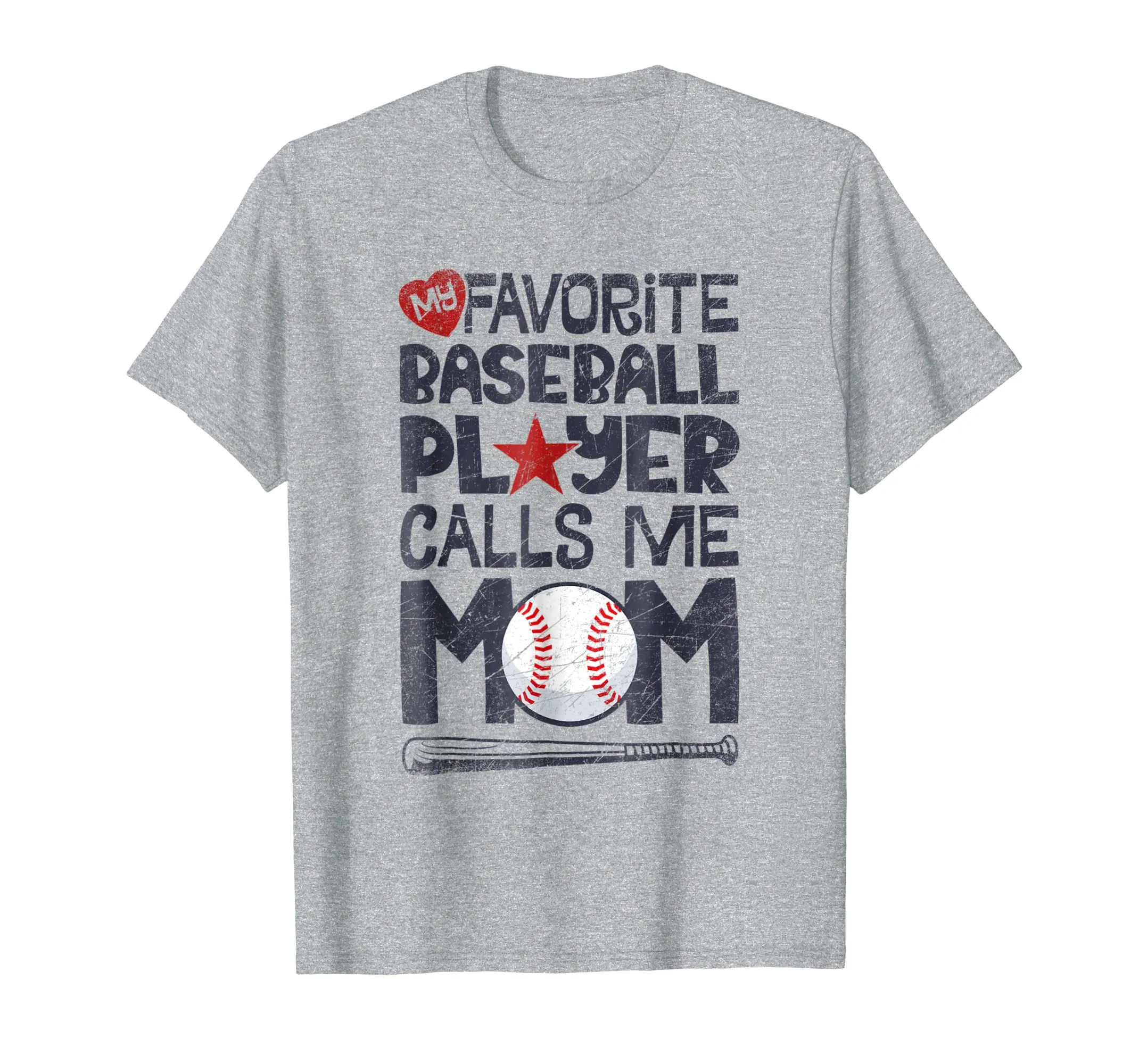 My Favorite Baseball Player Calls Me Mom T shirt Moms Mother