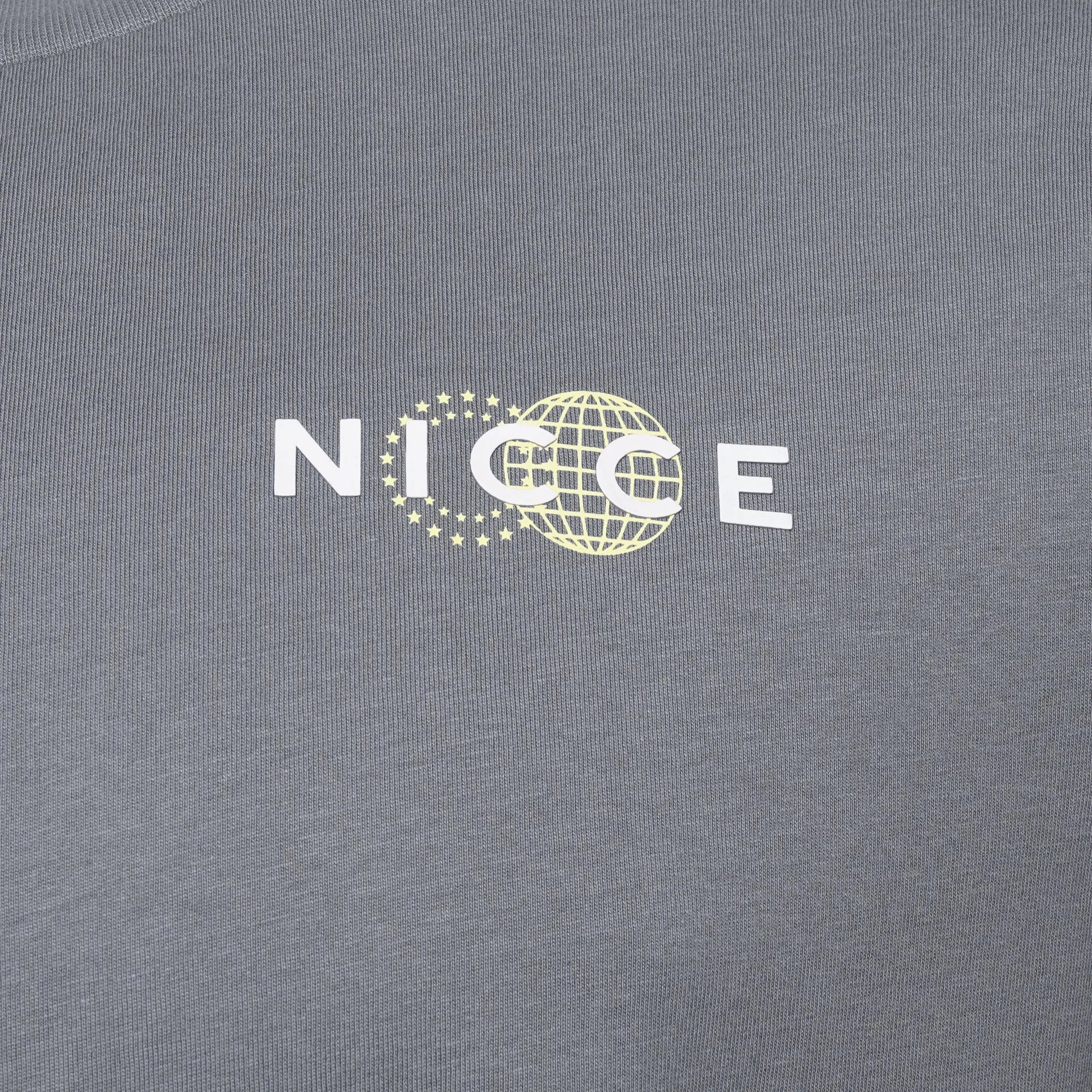NICCE Mens Katto T-Shirt | Steel Grey