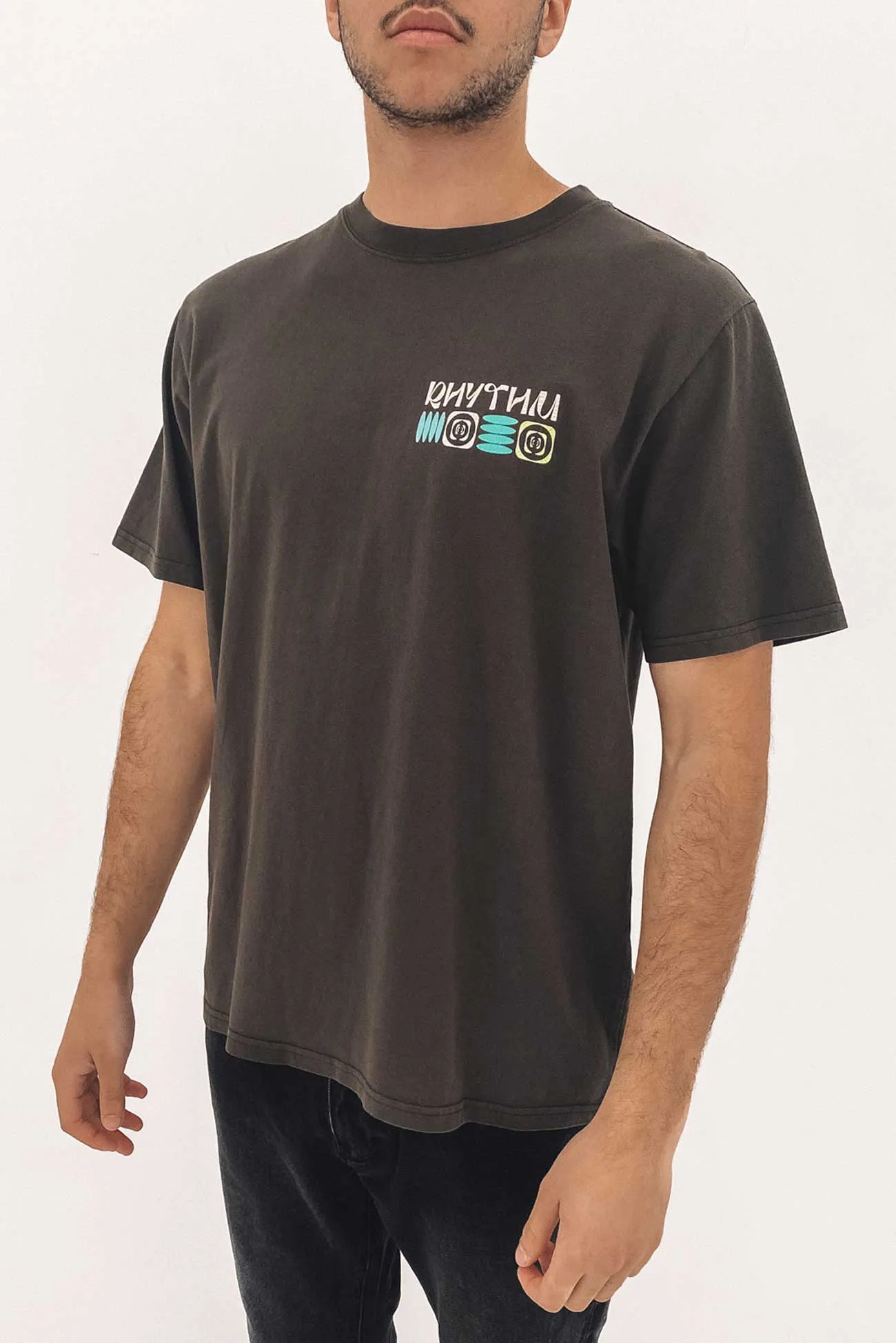 Notch Vintage Short Sleeve T-Shirt Vintage Black