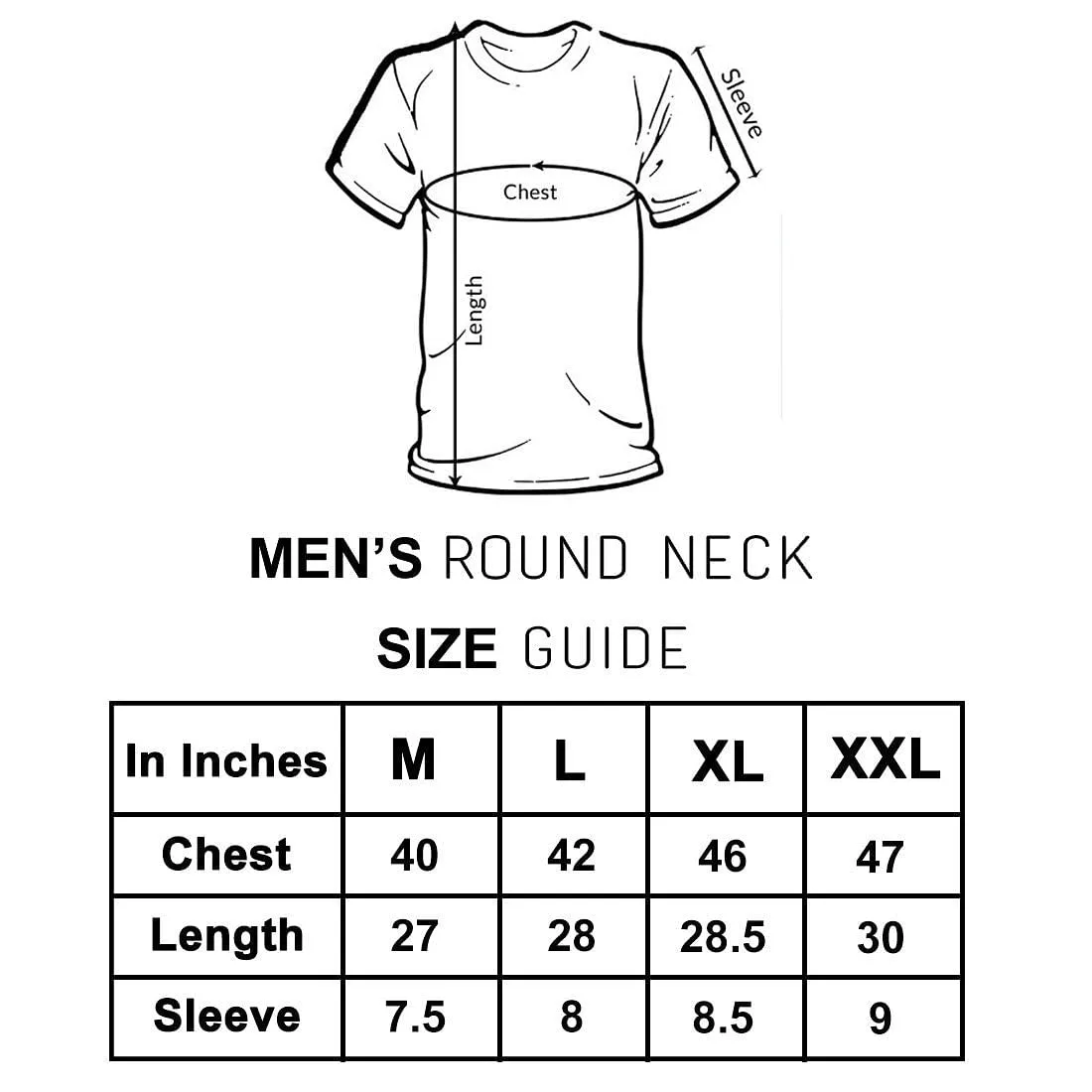 Nutcase Designer Round Neck Men's T-Shirt Wrinkle-Free Poly Cotton Tees - Live Laugh Love