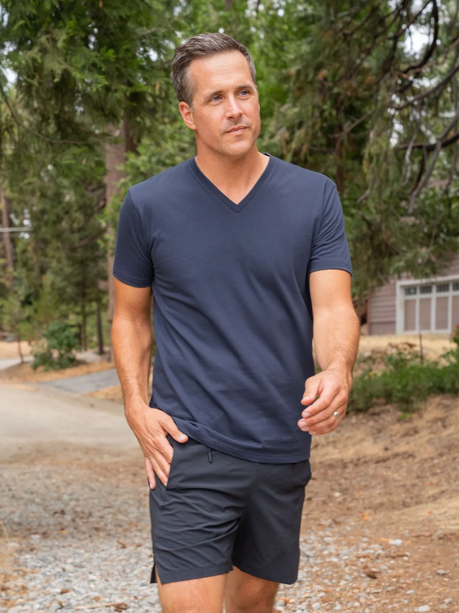 Odyssey Blue V-Neck FINAL SALE