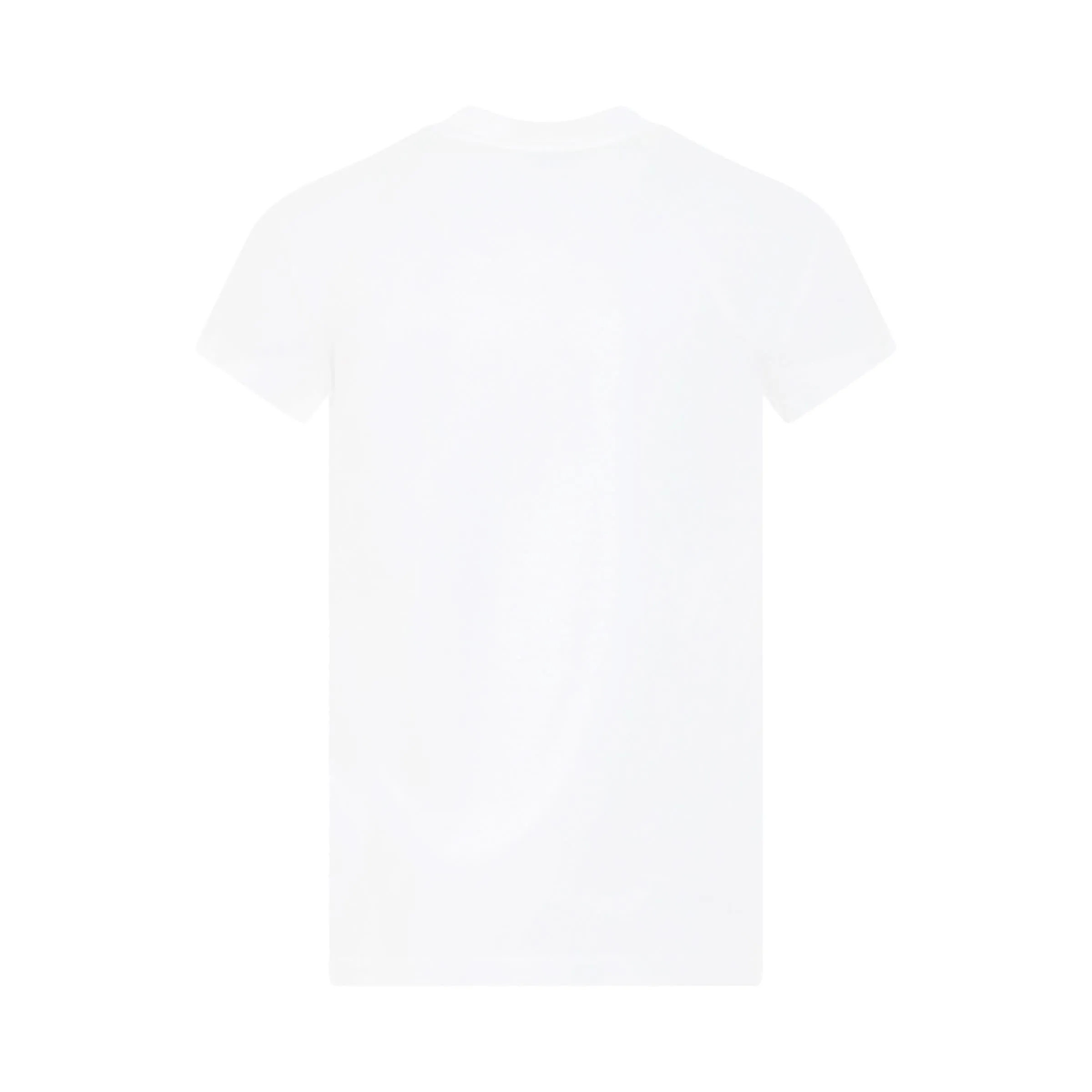 Off Stamp Shaped T-Shirt in White
