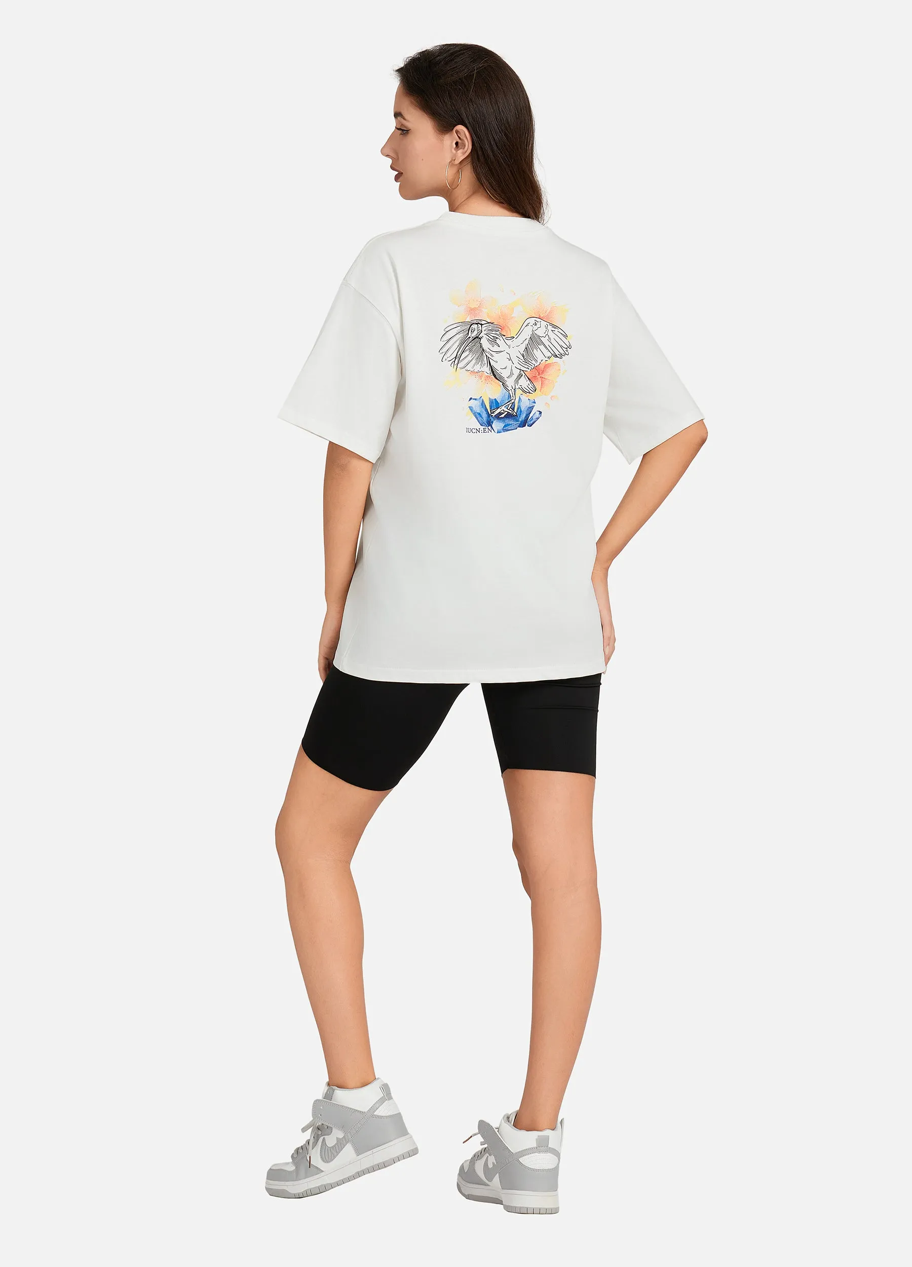 OOLA Unisex 100% Heavy Cotton T-Shirt Short Sleeve Couple T Shirts