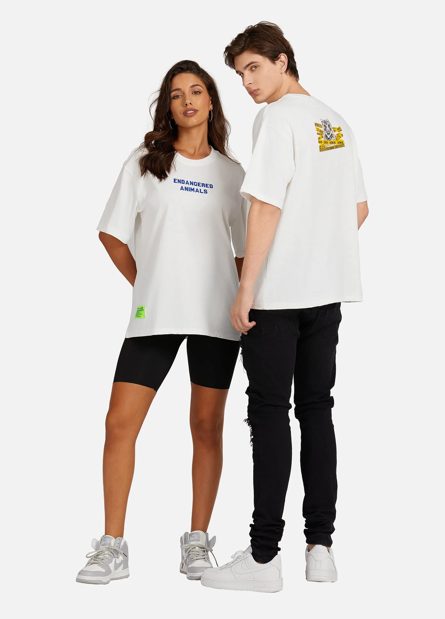 OOLA Unisex 100% Heavy Cotton T-Shirt Short Sleeve Couple T Shirts