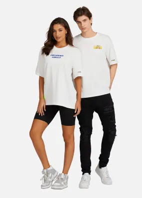 OOLA Unisex 100% Heavy Cotton T-Shirt Short Sleeve Couple T Shirts