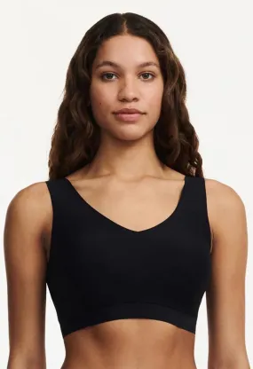 Padded V-Neck - Black