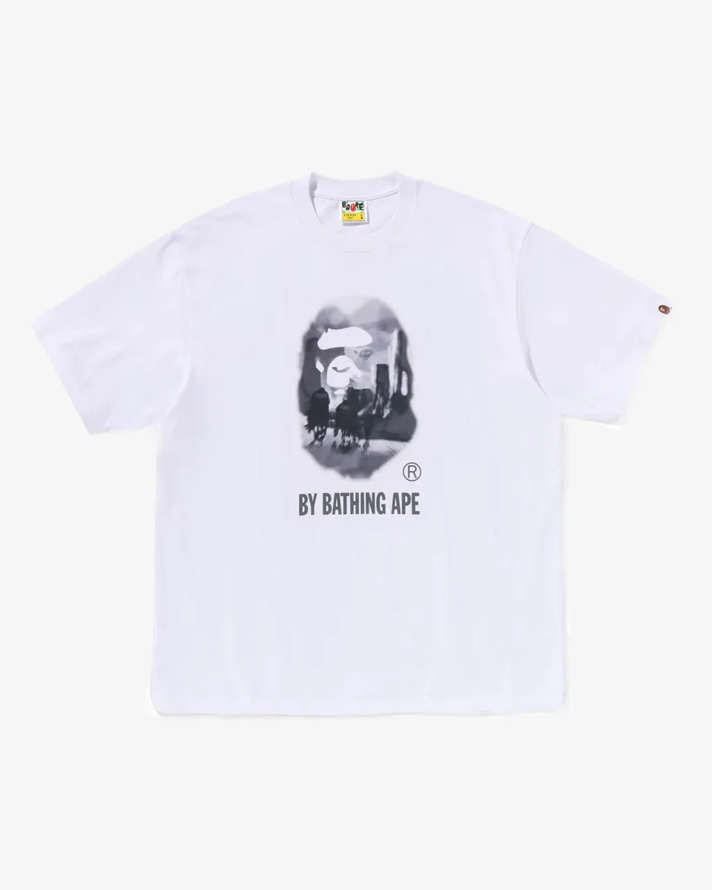 Painting by Bathing Ape Relaxed Fit Tee White
