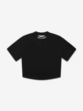 Palm Angels Boys Classic Logo T-Shirt in Black