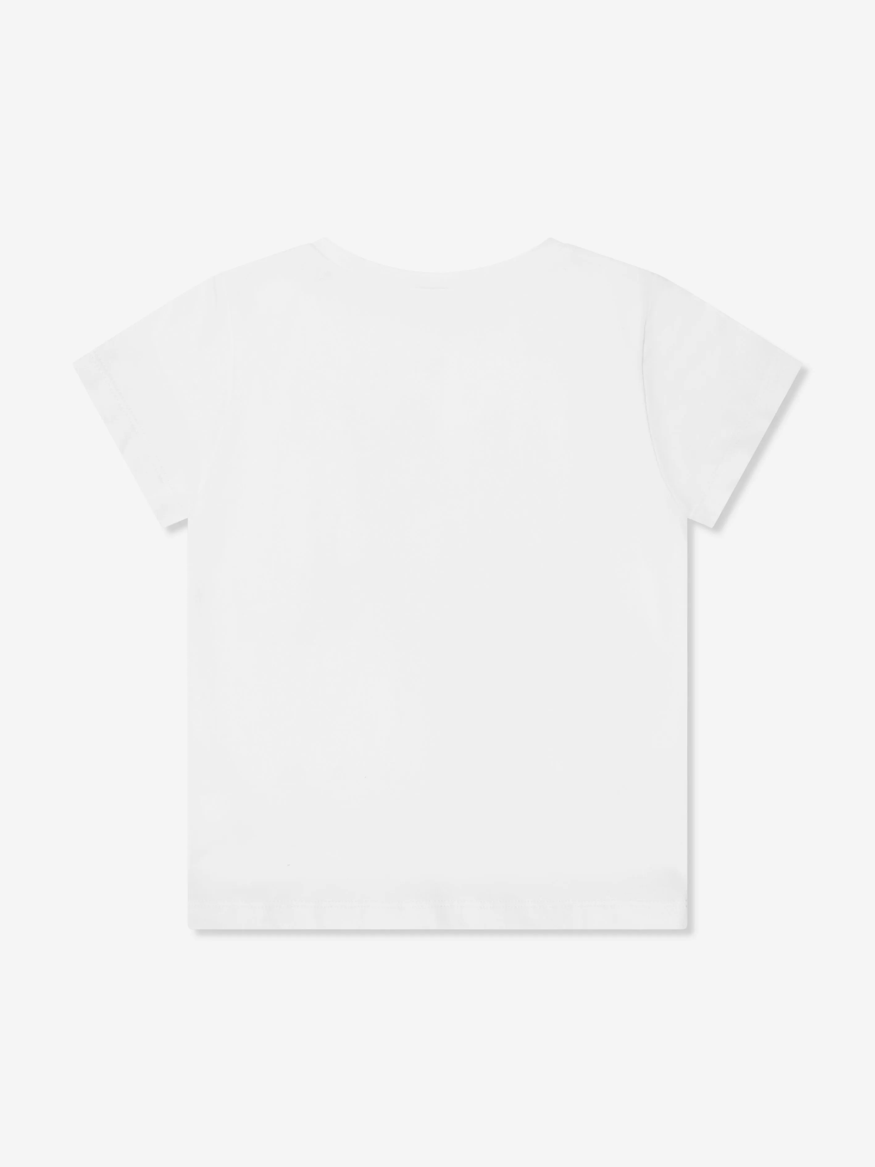 Paz Rodriguez Boys Beach Print T-Shirt in White