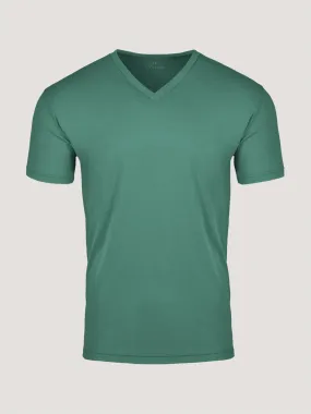 Pine Green V-Neck FINAL SALE