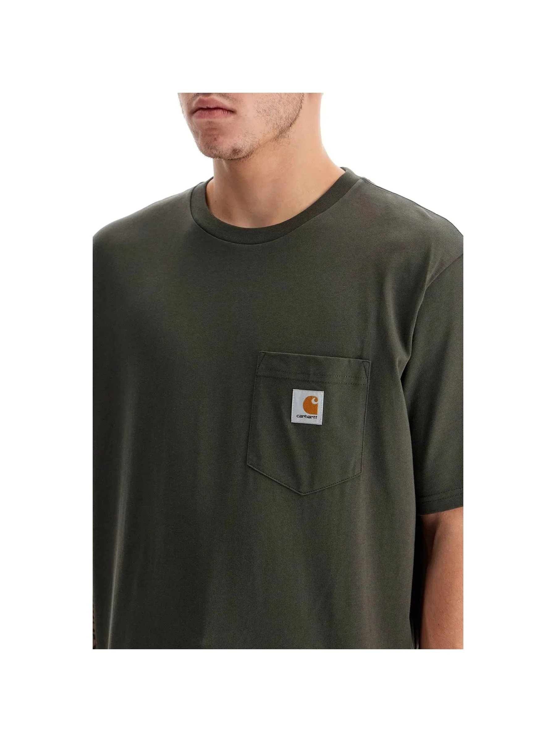 Pocket Detail Cotton T-Shirt