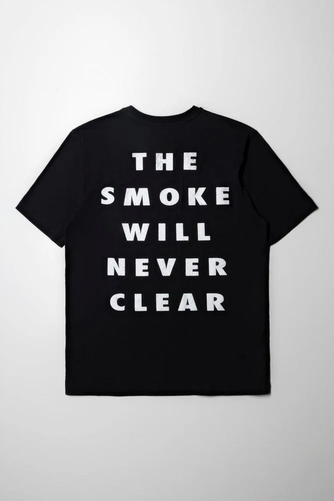 Pop Smoke Back And Front Print Tshirt Black