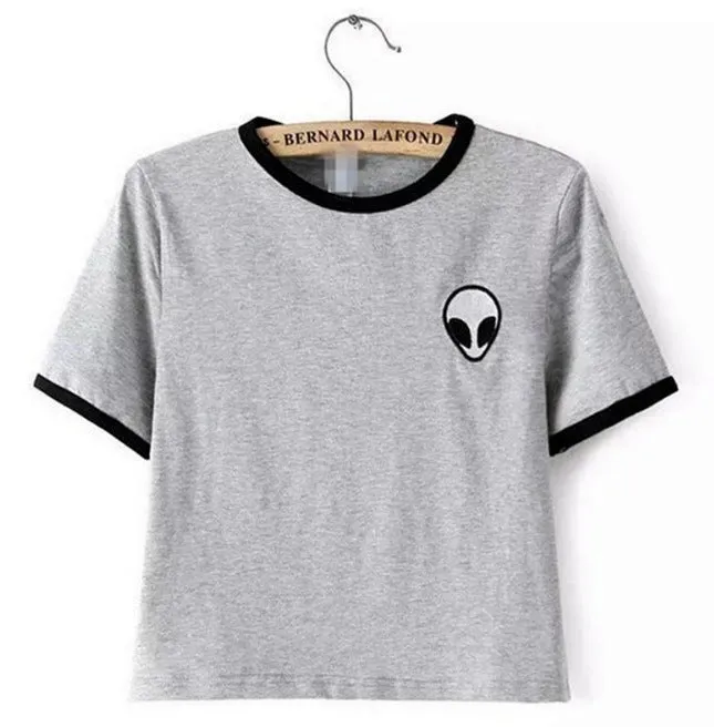 Popular Casual Trendy SMLPrinted Short Sleeve T-Shirt Women T-Shirt