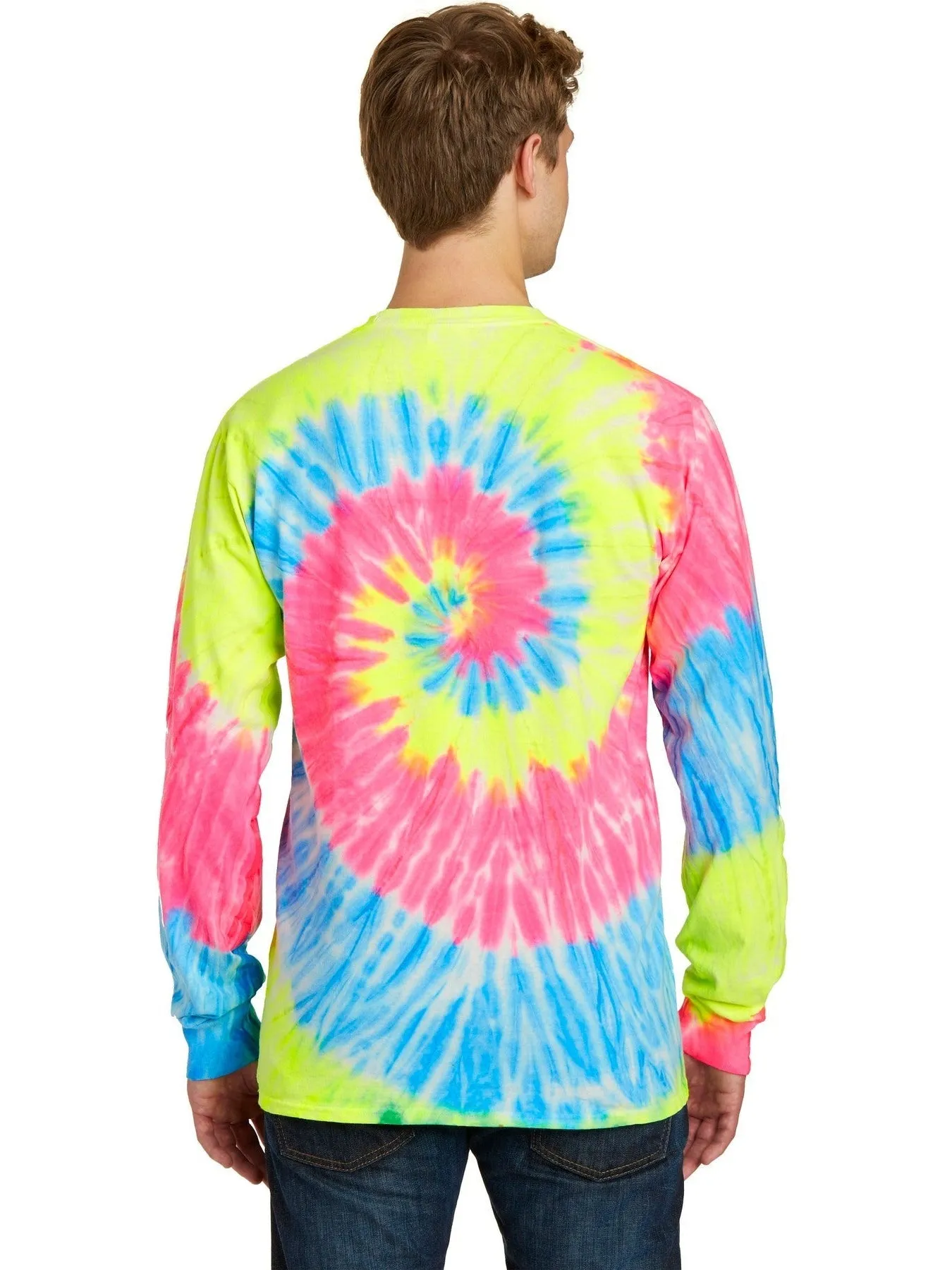 Port & Company Tie-Dye Long Sleeve Tee