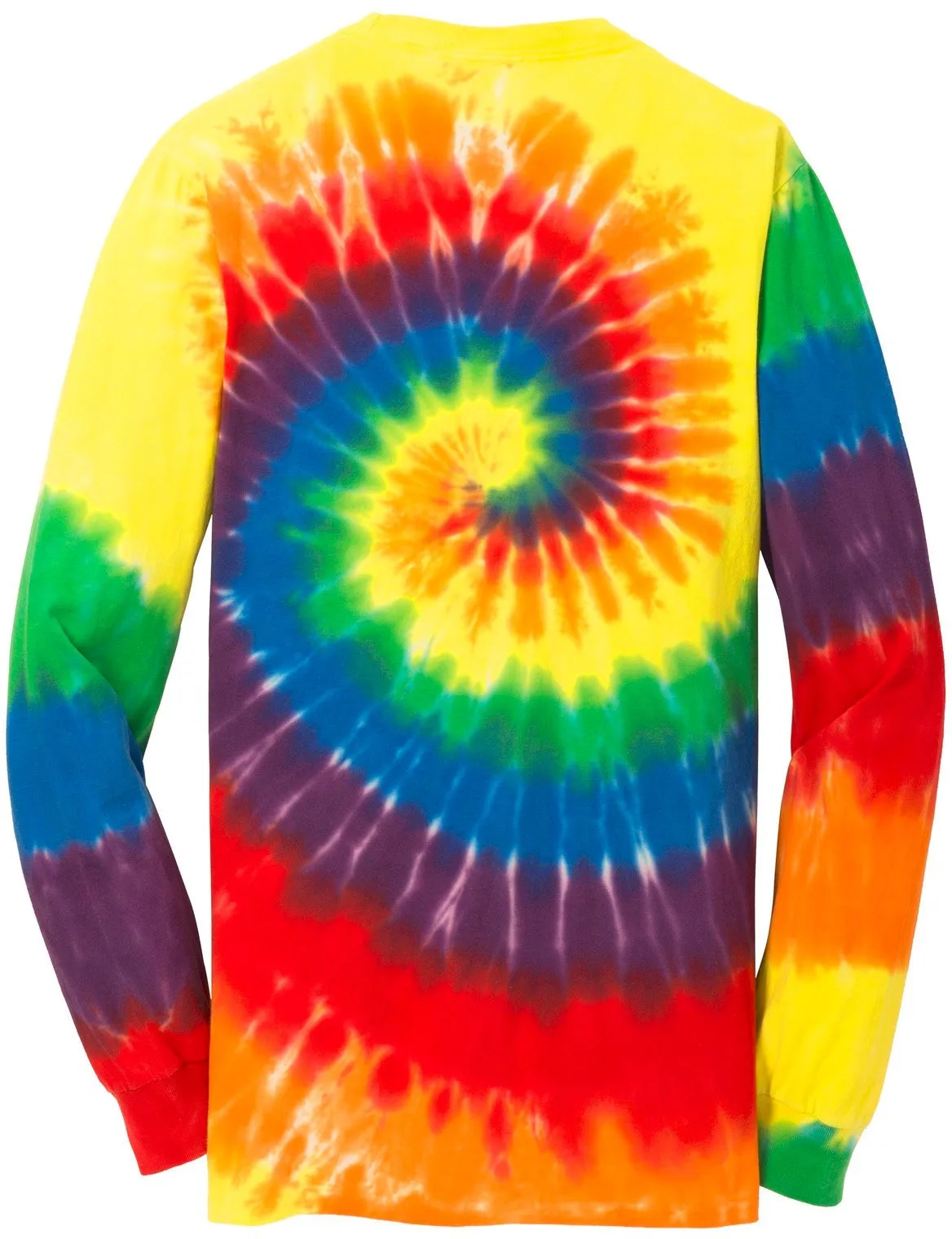 Port & Company Tie-Dye Long Sleeve Tee