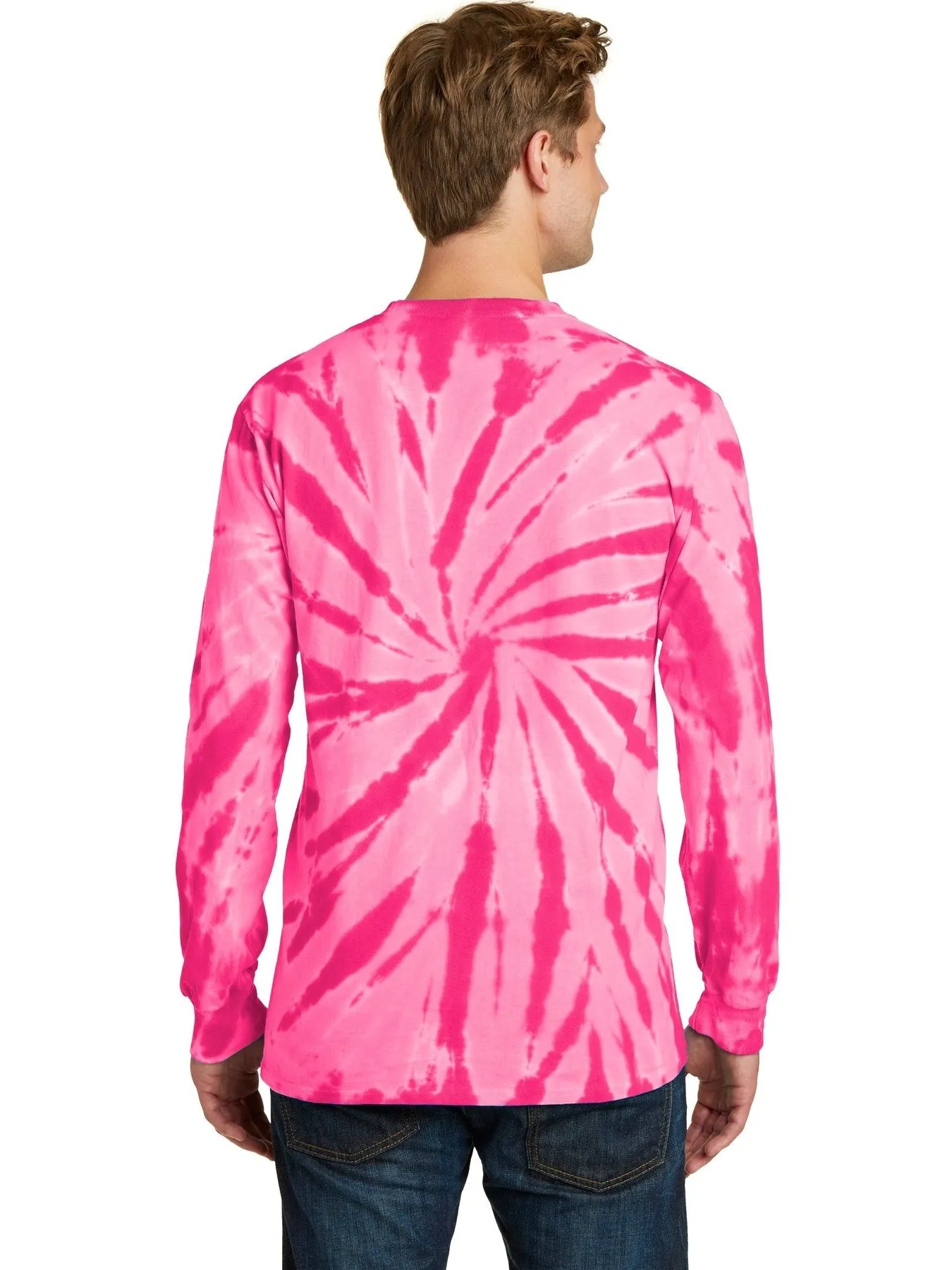Port & Company Tie-Dye Long Sleeve Tee