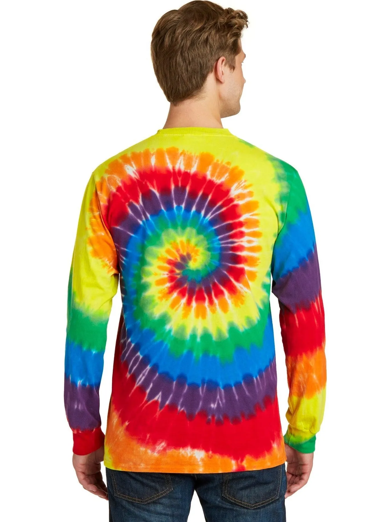 Port & Company Tie-Dye Long Sleeve Tee