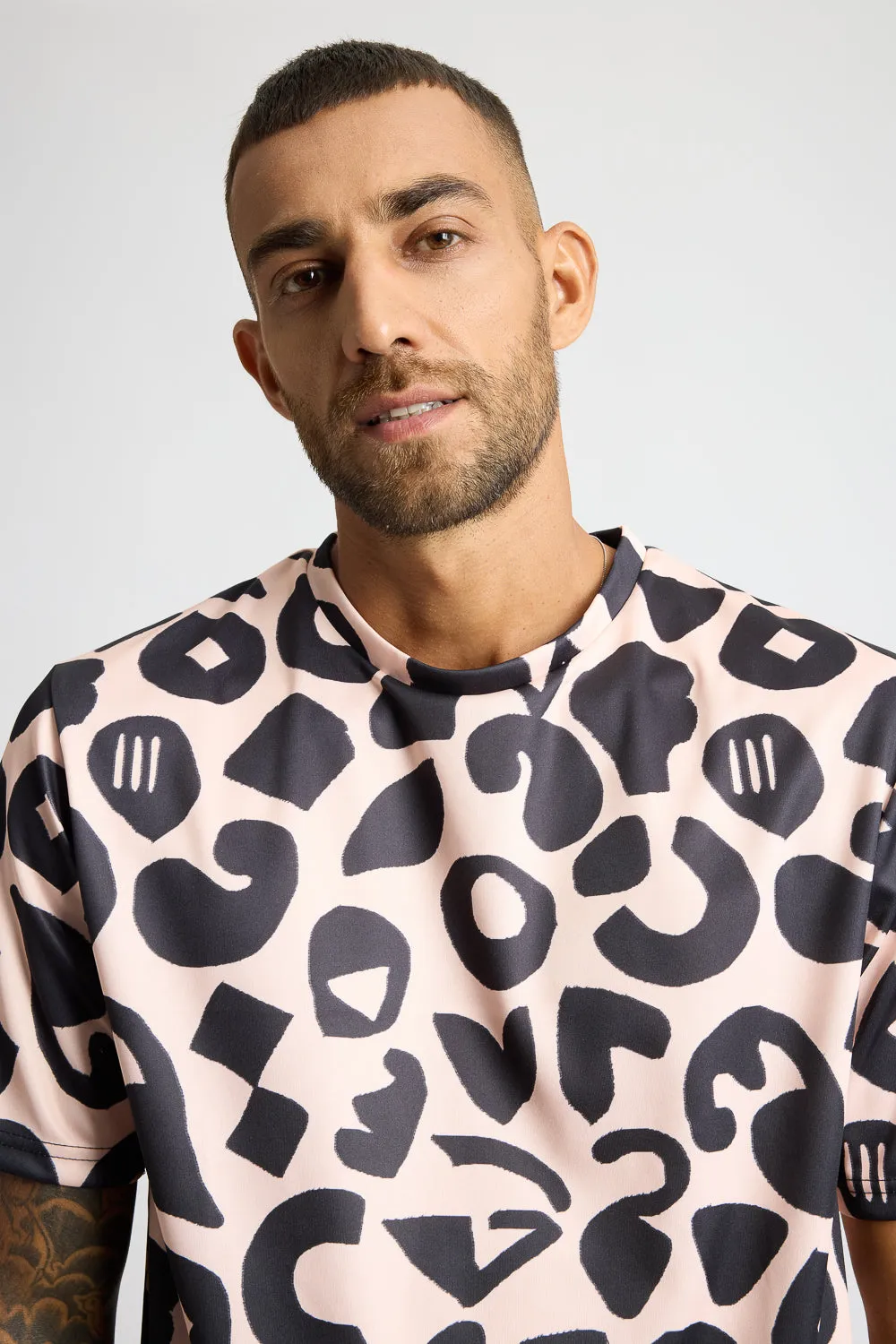 Printed Men's T-Shirt - Spotty