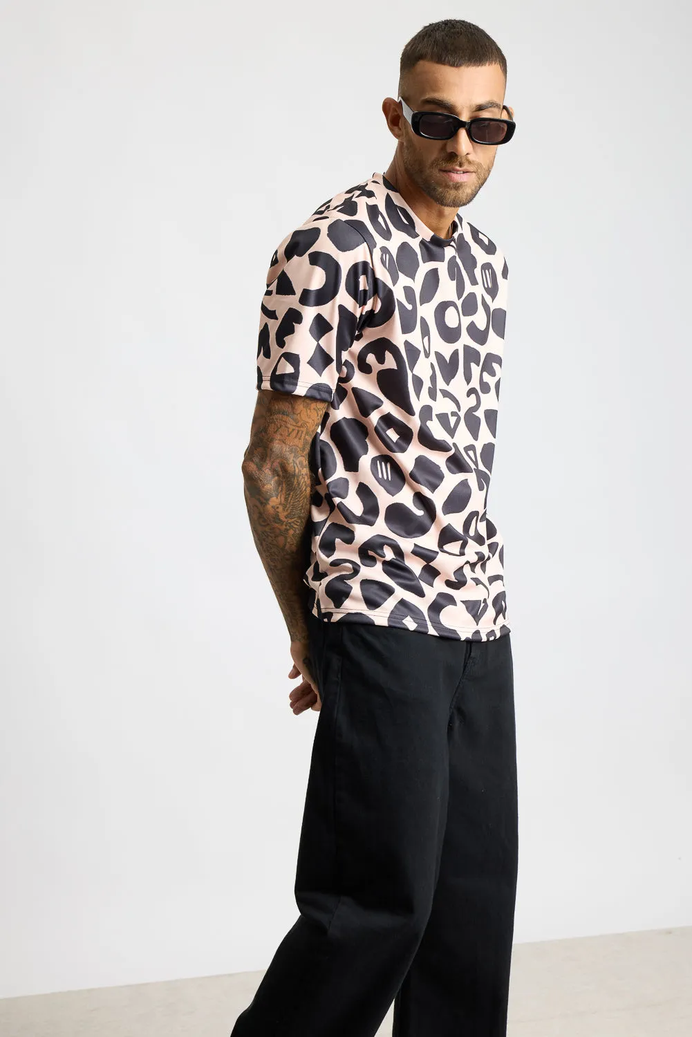 Printed Men's T-Shirt - Spotty