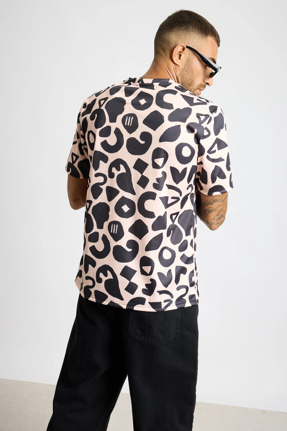 Printed Men's T-Shirt - Spotty