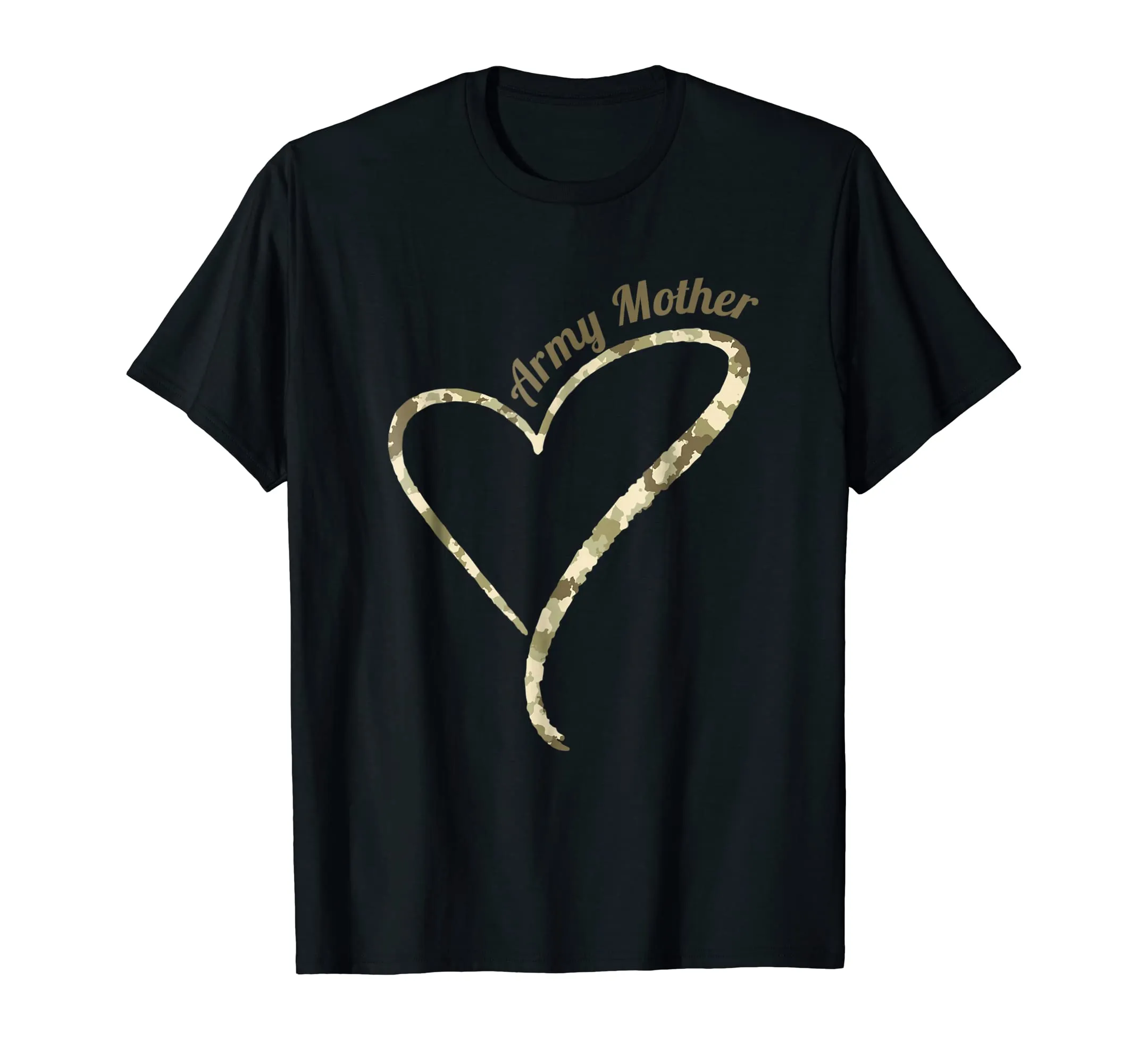 Proud Army Mother T-Shirt- Army Mom Camouflage Shirt
