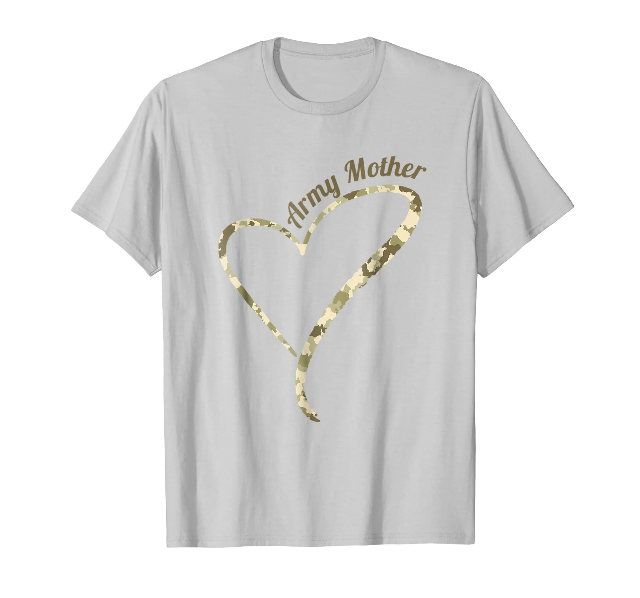 Proud Army Mother T-Shirt- Army Mom Camouflage Shirt