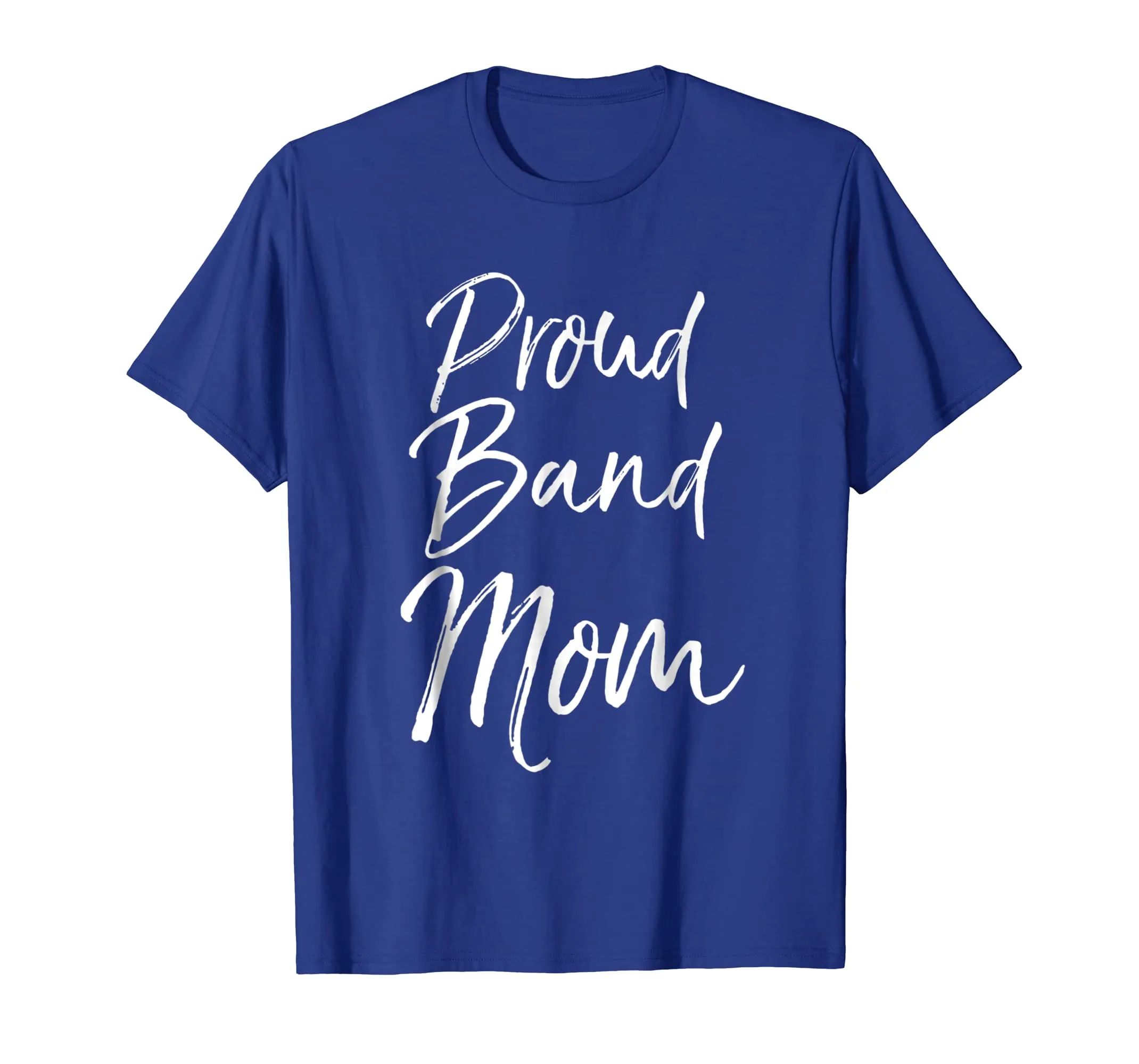 Proud Band Mom Shirt Funny Marching Band Mother Tshirt Women
