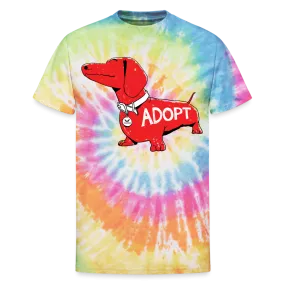"Big Red Dog" Tie Dye T-Shirt