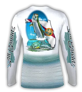 Salt Bandits™ Florida Slam Performance Long Sleeve T-shirt