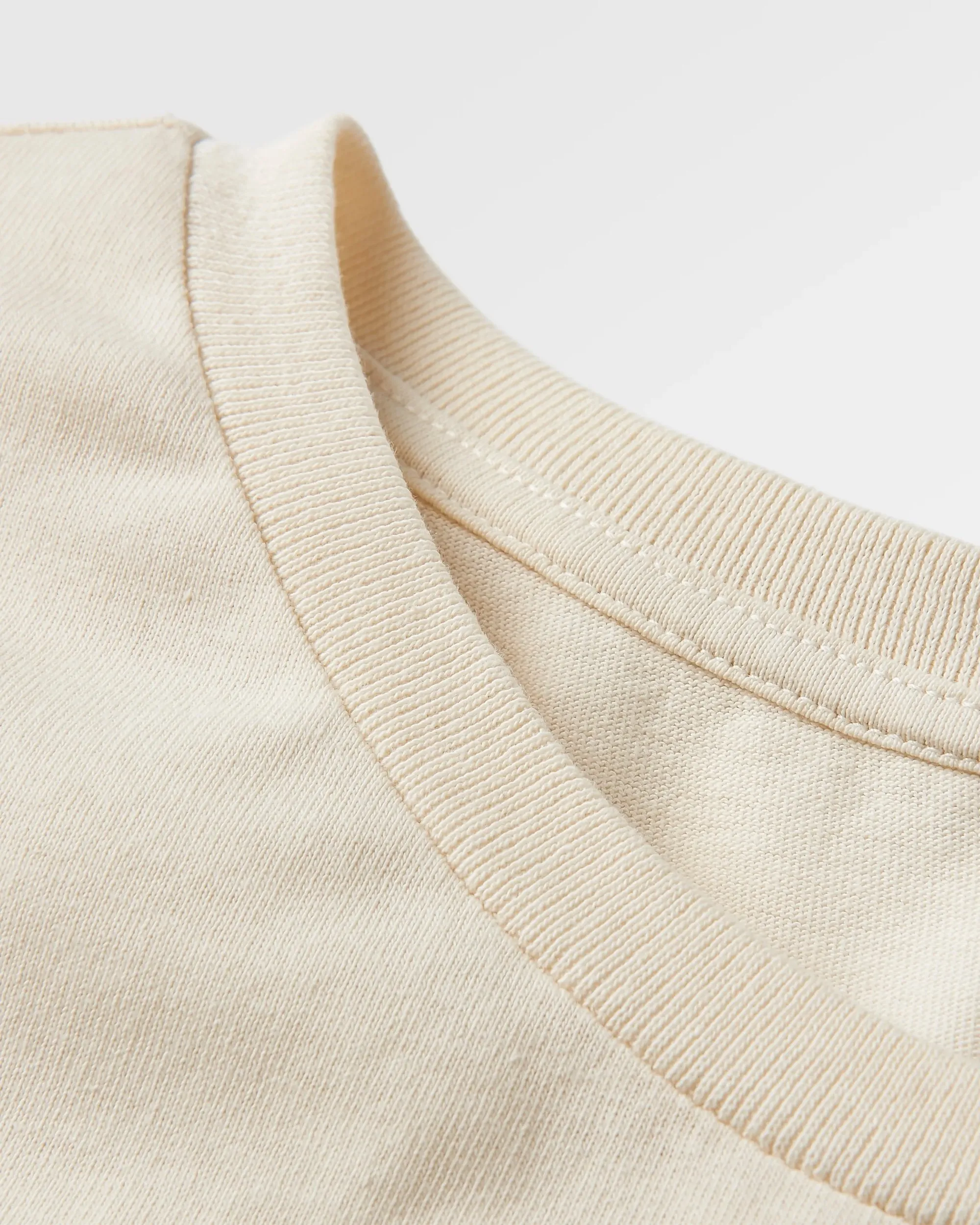 Solitude Recycled Cotton Oversized LS T-Shirt - Birch
