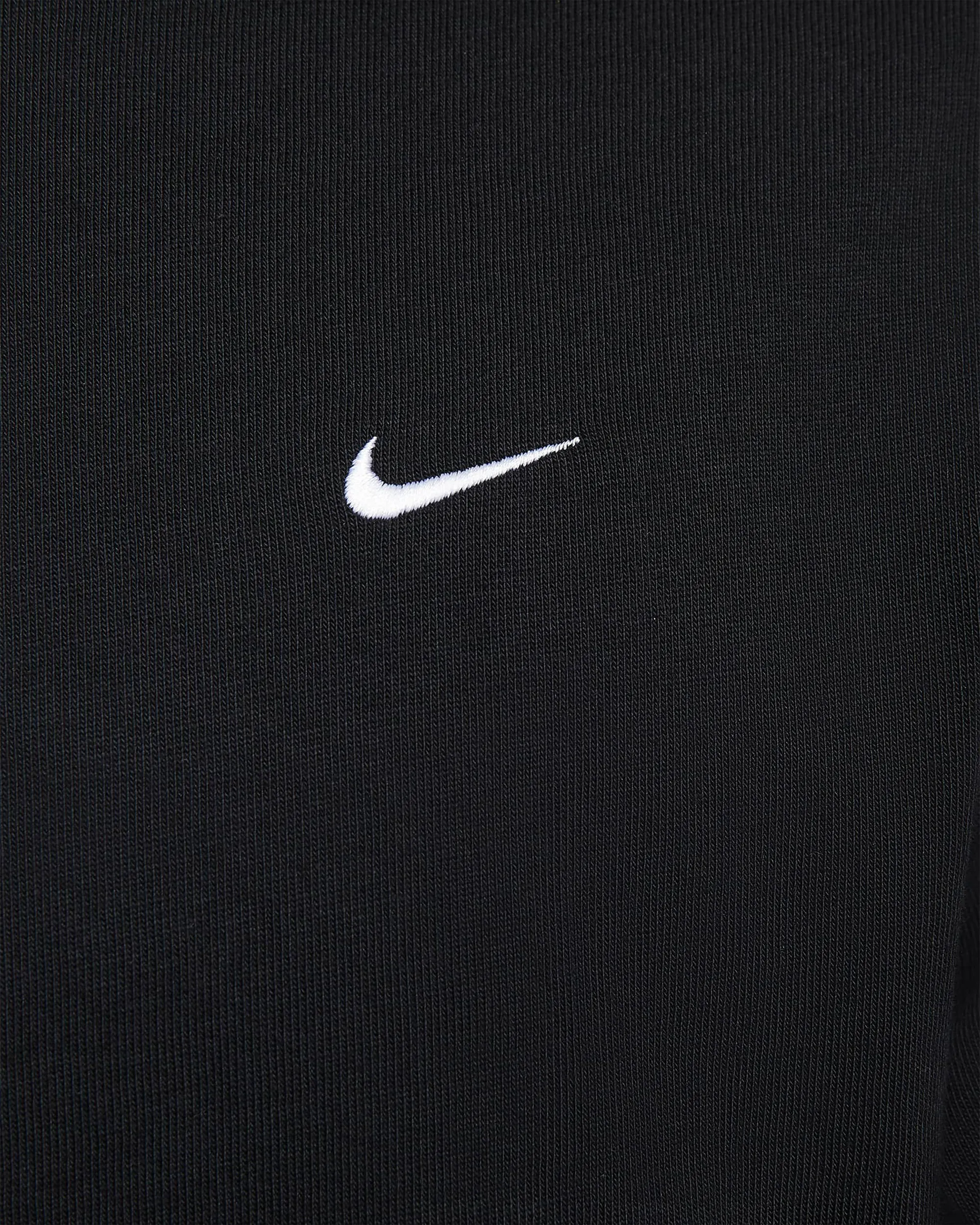 Solo Swoosh L/S T-Shirt - Black / White