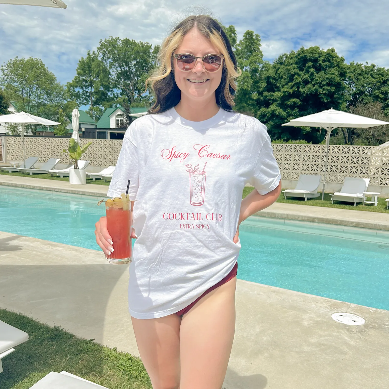 Spicy Caesar Cocktail Club Tee