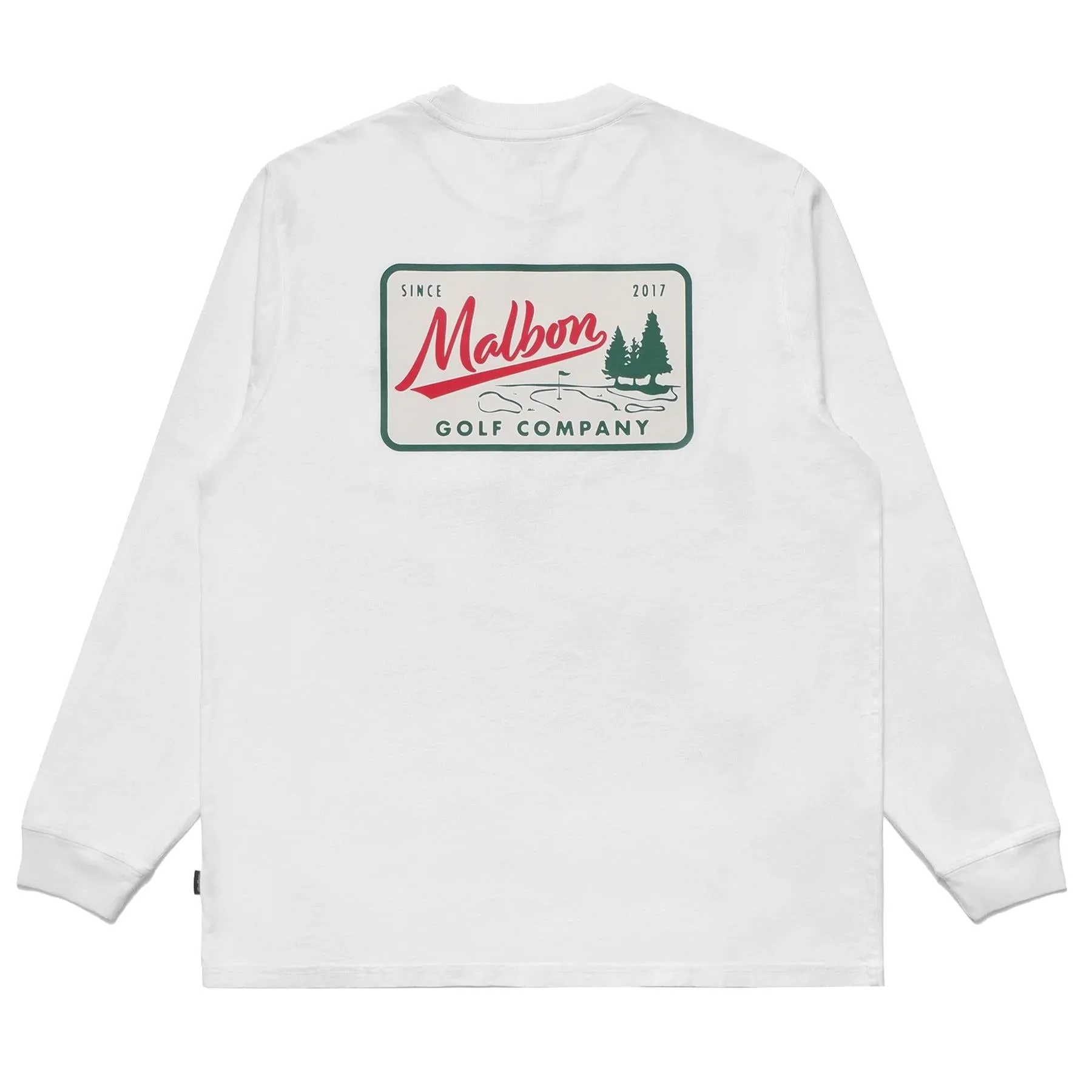 Spruce LS Tee White - W24