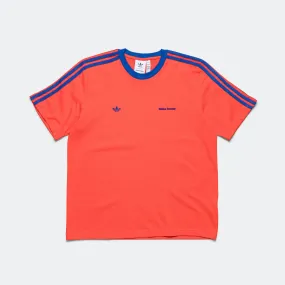 S/S Tee x Wales Bonner - Bold Orange/Royal Blue