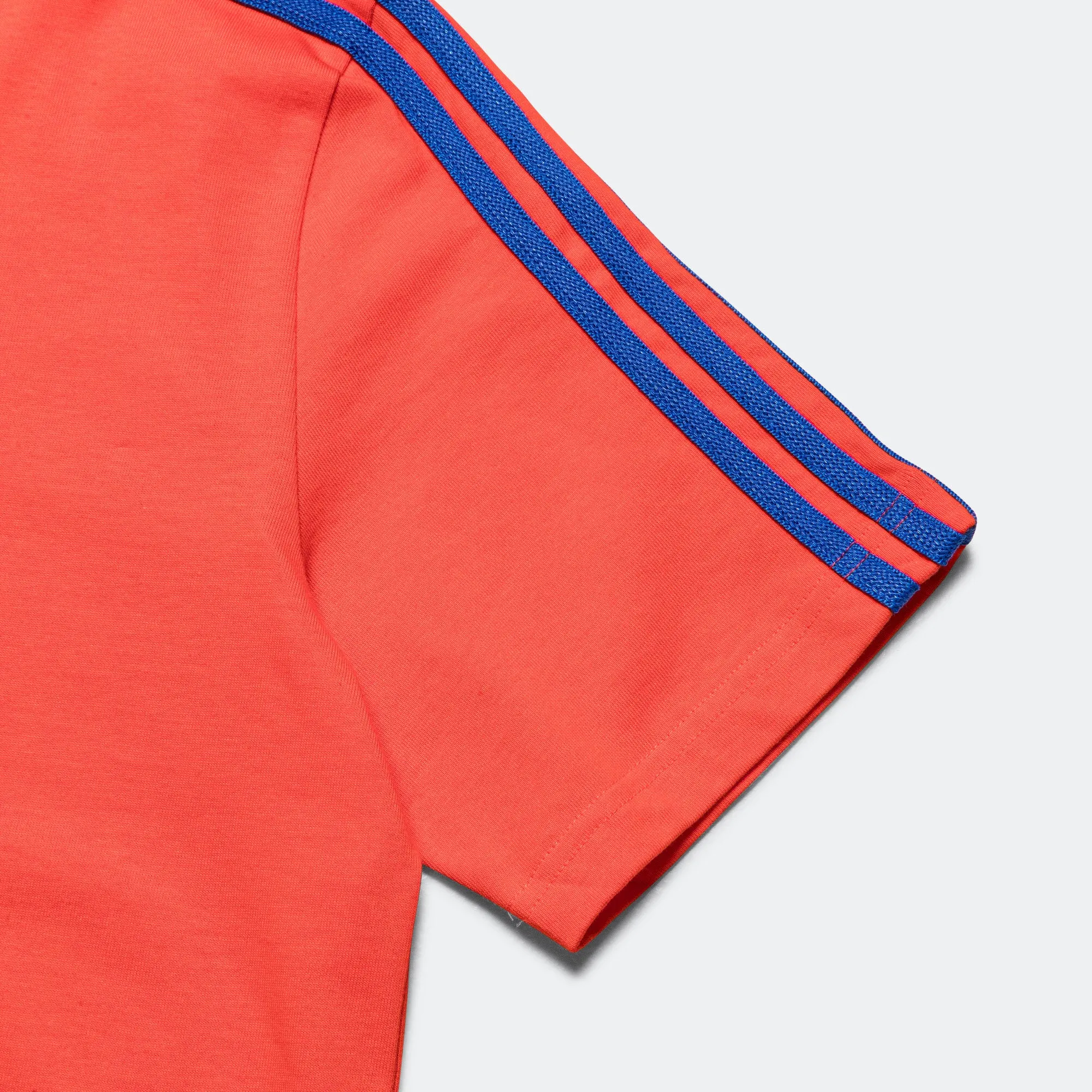 S/S Tee x Wales Bonner - Bold Orange/Royal Blue