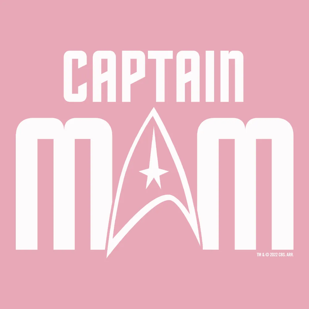 Star Trek: The Original Series Captain Mom Women's Short Sleeve T-Shirt