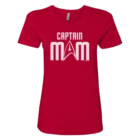 Star Trek: The Original Series Captain Mom Women's Short Sleeve T-Shirt